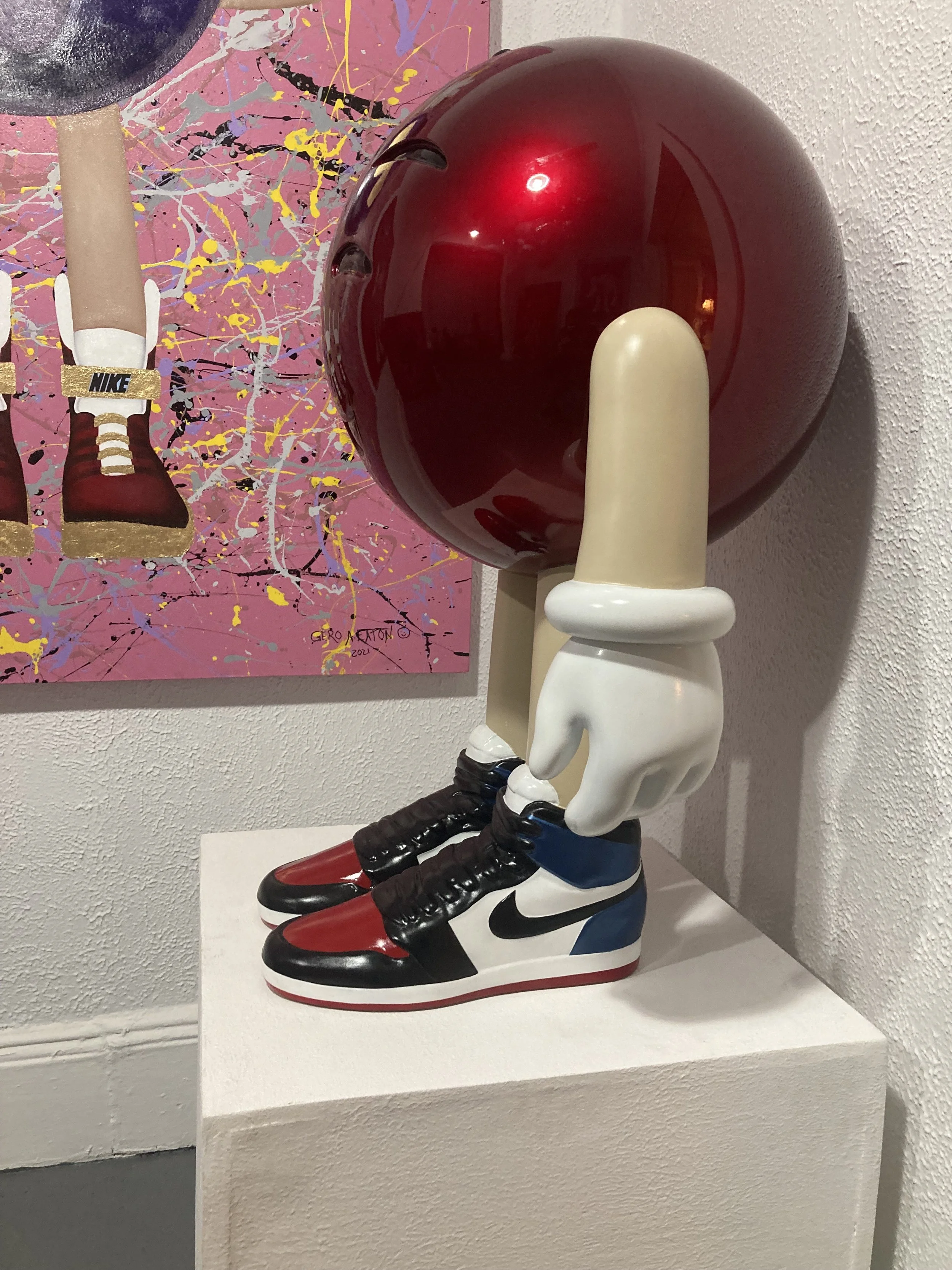 34”x24”x18” Steel, PLA, Automotive Paint 