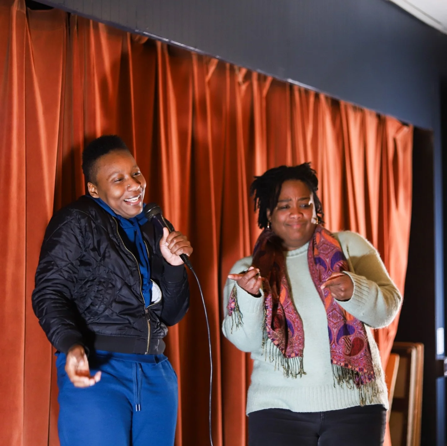 Still grinnin&rsquo; from Sad Karaoke 🎤 ironic, I know. All you beautiful performers brought it, and it&rsquo;s just so special to be our full selves together. Weird, dramatic, loud, silly, sad, creative, angry, hopeful, there&rsquo;s so many ways t