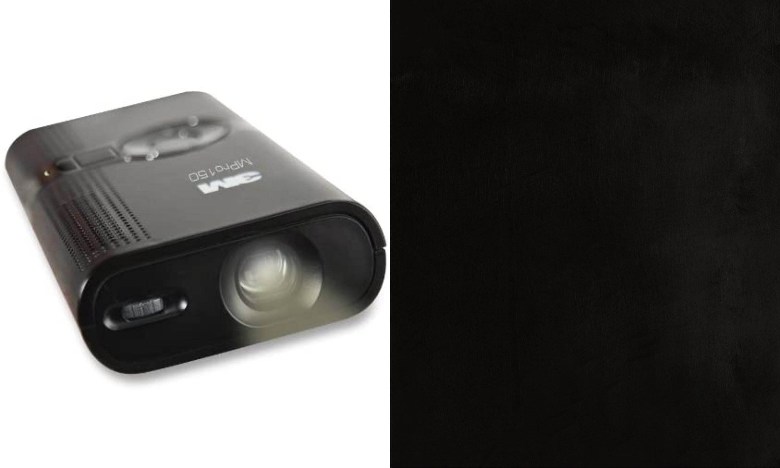  3M’s Visual Systems Division had a vision for a video projector that’d fit in your shirt pocket and would be able to show a complete feature-length movie on the power of internal rechargeable batteries. 