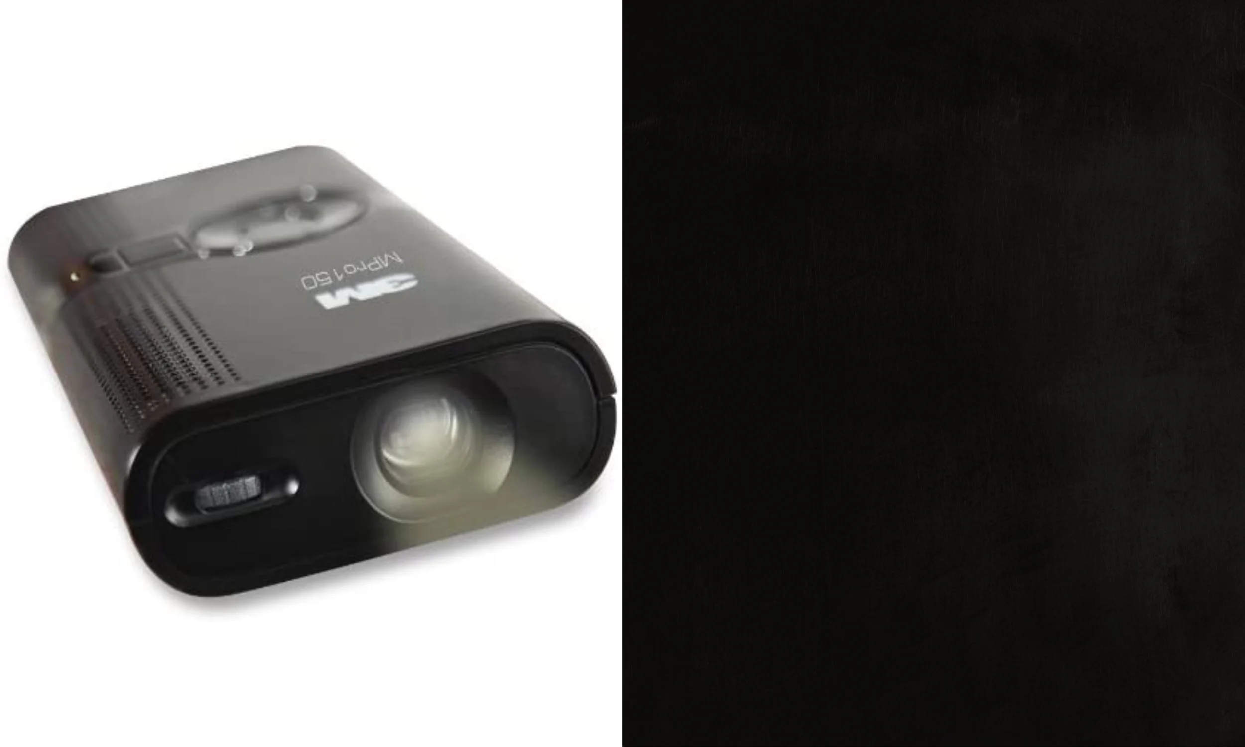 3M’s Visual Systems Division had a vision for a video projector that’d fit in your shirt pocket and would be able to show a complete feature-length movie on the power of internal rechargeable batteries.