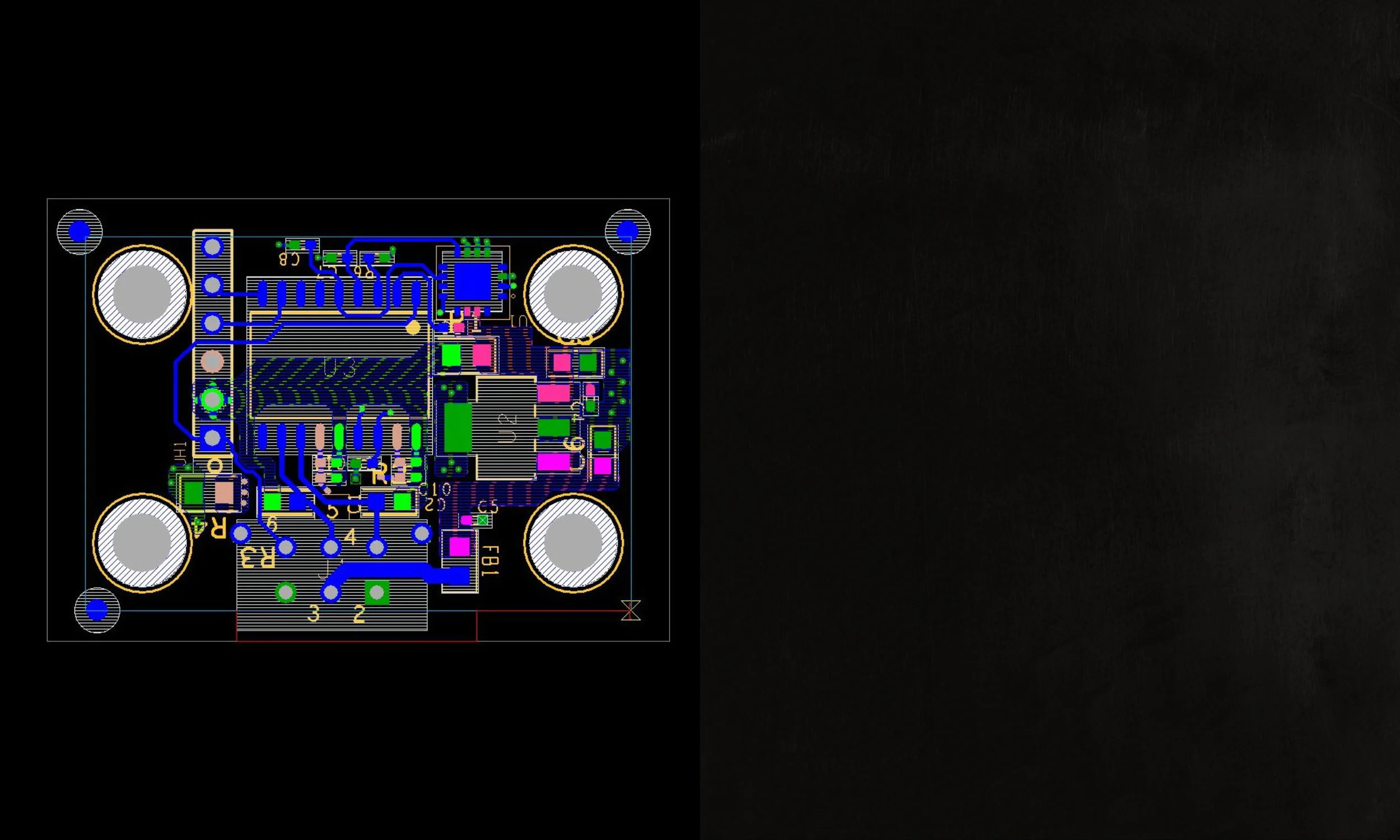  We did a lot of working with the connector manufacturers to find one that’d take the abuse — and then orienting it on the PCB such that it took the least impact with every punch. 
