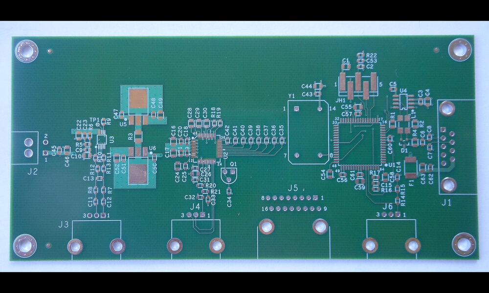  Once we had the code figured out and a prototype running, we reduced the design to a PCB suitable for manufacture. And we selected the high-reliability connectors required for an aviation application. 