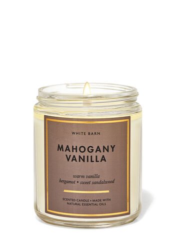White Barn Mahogany Teakwood Scented Candle Review