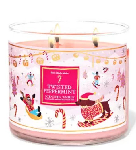 twisted peppermint bath and body works review