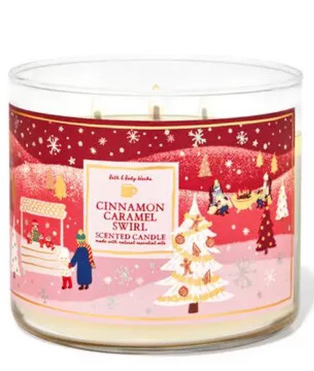 3 Bath & Body Works Cinnamon Caramel Swirl Fragrance Wax Melts 0.97 oz 