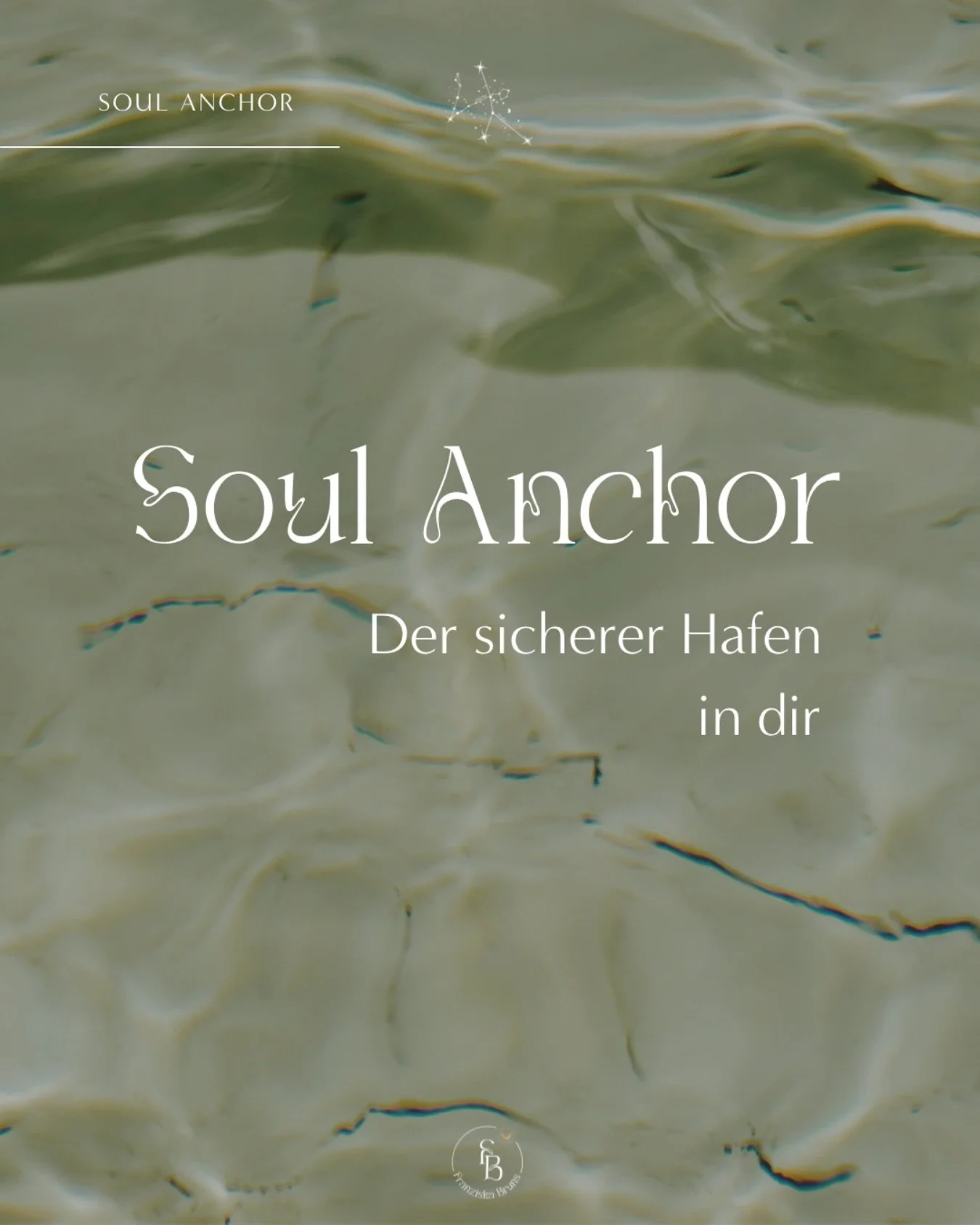 Stell dir vor, wie es w&auml;re, nach 4 Wochen wieder deine innere St&auml;rke zu sp&uuml;ren, deine Gef&uuml;hle zu verstehen und dich selbst als deinen Seelenanker zu erleben. 
Genau das ist die Magie und der Beginn von ~ Soul Anchor: der sichere H