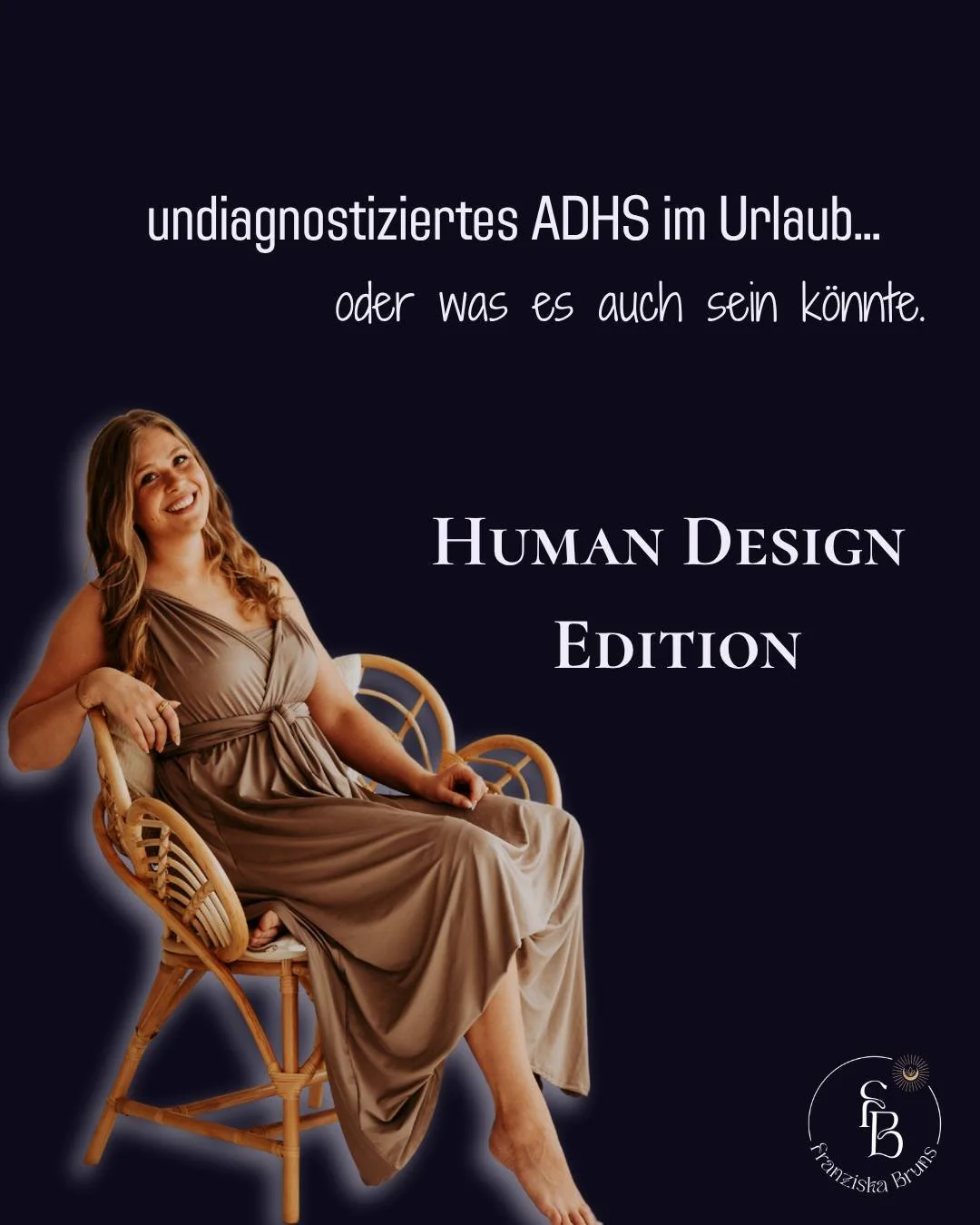 Mein Urlaub ist zwar schon ein bisschen her, aber vielleicht kannst du noch was f&uuml;r deinen mitnehmen. 

Human Design somatisch zu verstehen gibt mir Halt. 

Schreibe mir gern, wenn du das auch erleben m&ouml;chtest. Ich habe aktuell Pl&auml;tze 