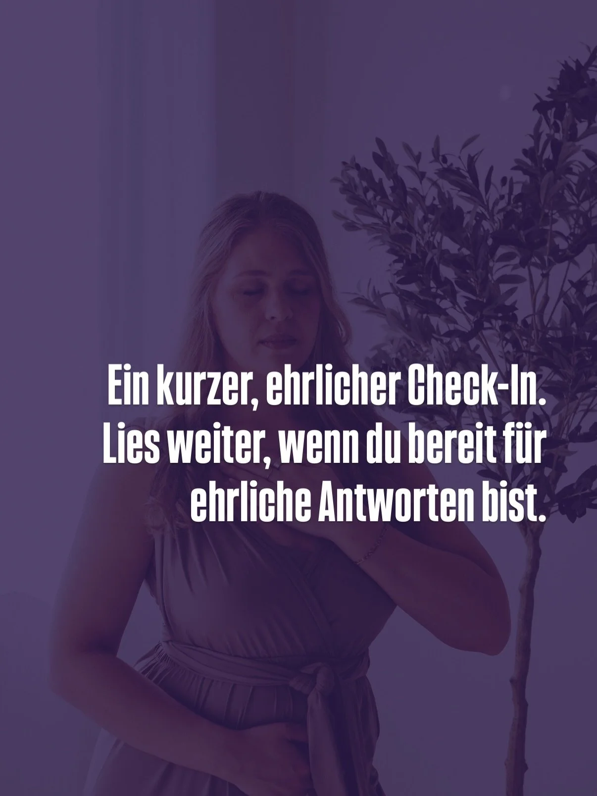 Lass uns den Weg gemeinsam gehen, du musst da nicht alleine durch. ✨🫂
