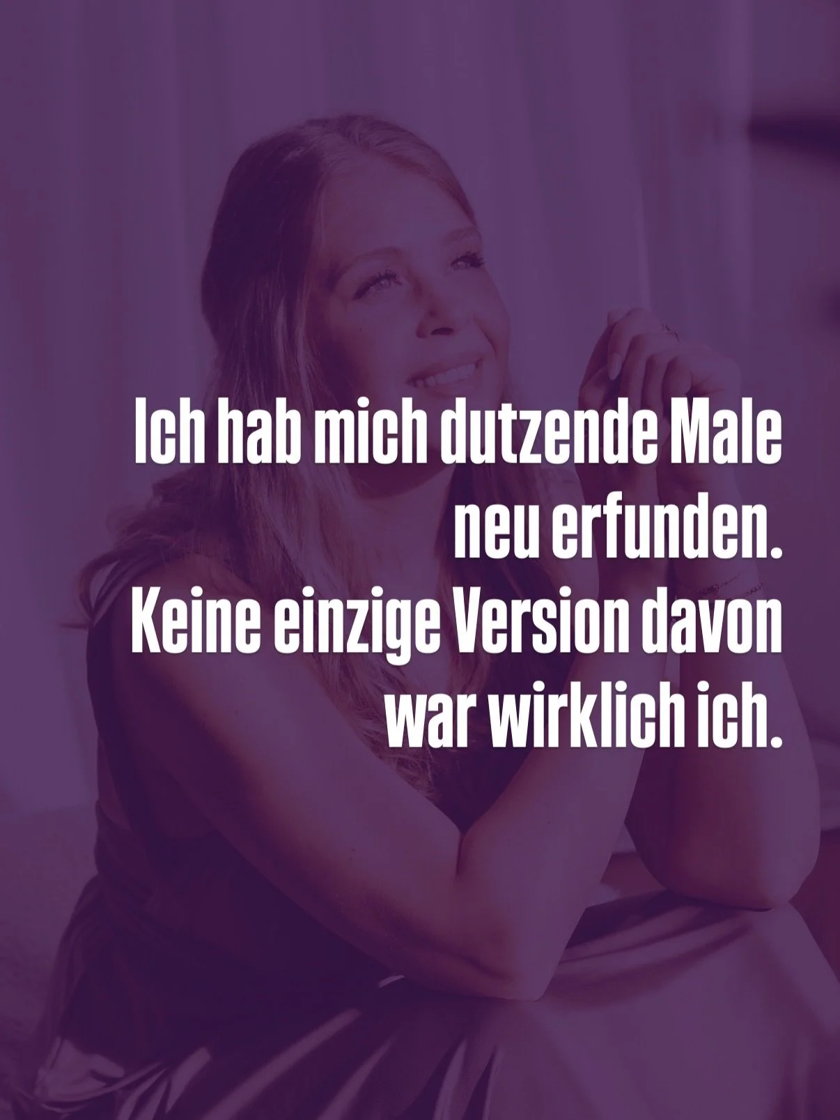 Keine einzige Version war wirklich ICH. 

Heute geht es nicht mehr um die richtige Rolle. Heute geht es darum, mir selbst genug zu Vertrauen, um mich zu zeigen, wie ich bin. 

Von Herzen, 
Franzi 
________________________
#somatischesmentoring #ident