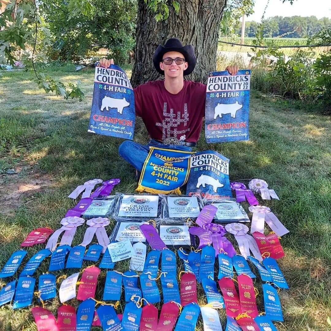 That's a wrap on showing at the 2022 @hendricksco4h fair!

#4h #4-h #fairweek #countyfair #showweek @national4h #@indiana4h #heritagebreed #heritagefarm #familyfarm #farmfresh