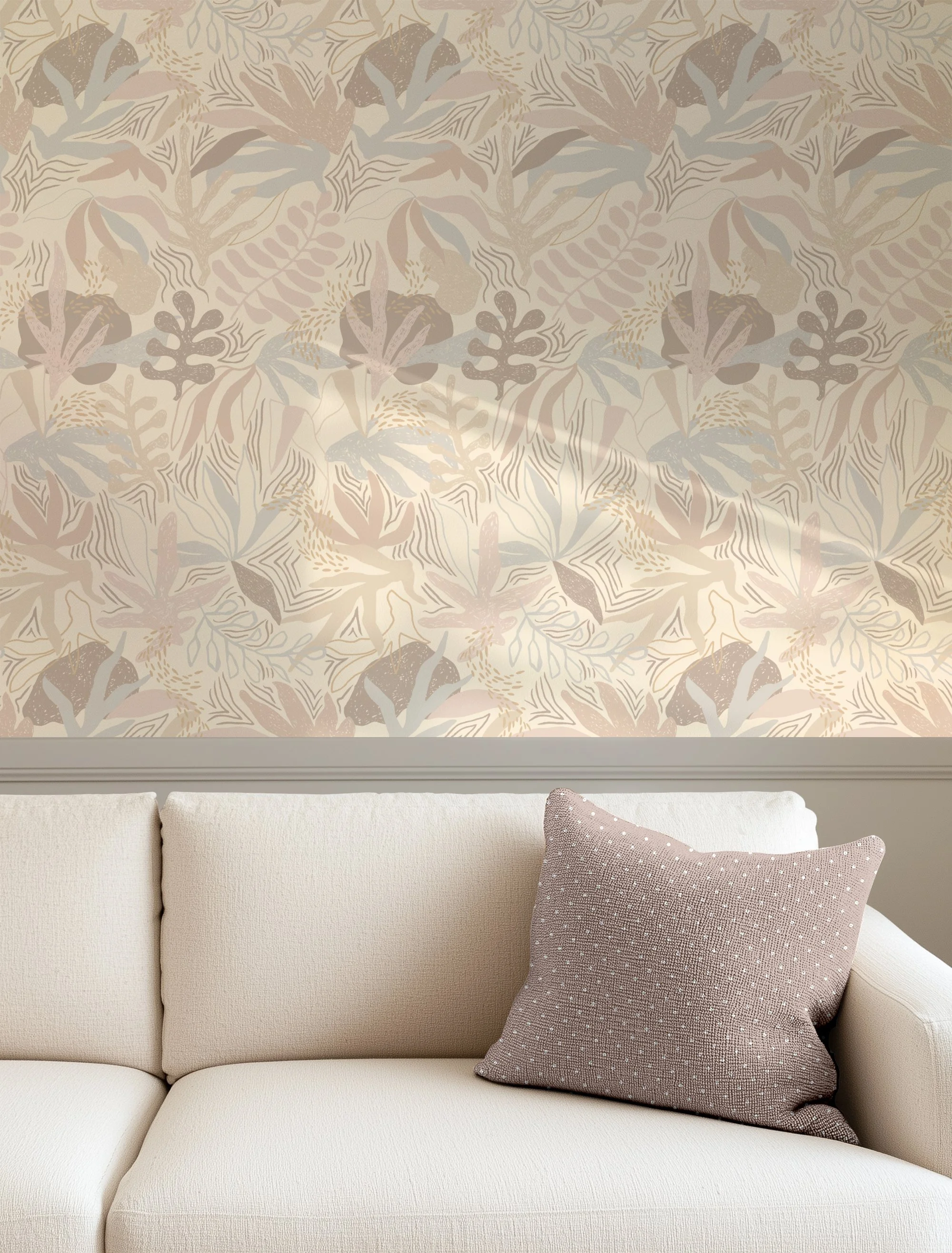 FOLIAGE FERNS IN NATURAL