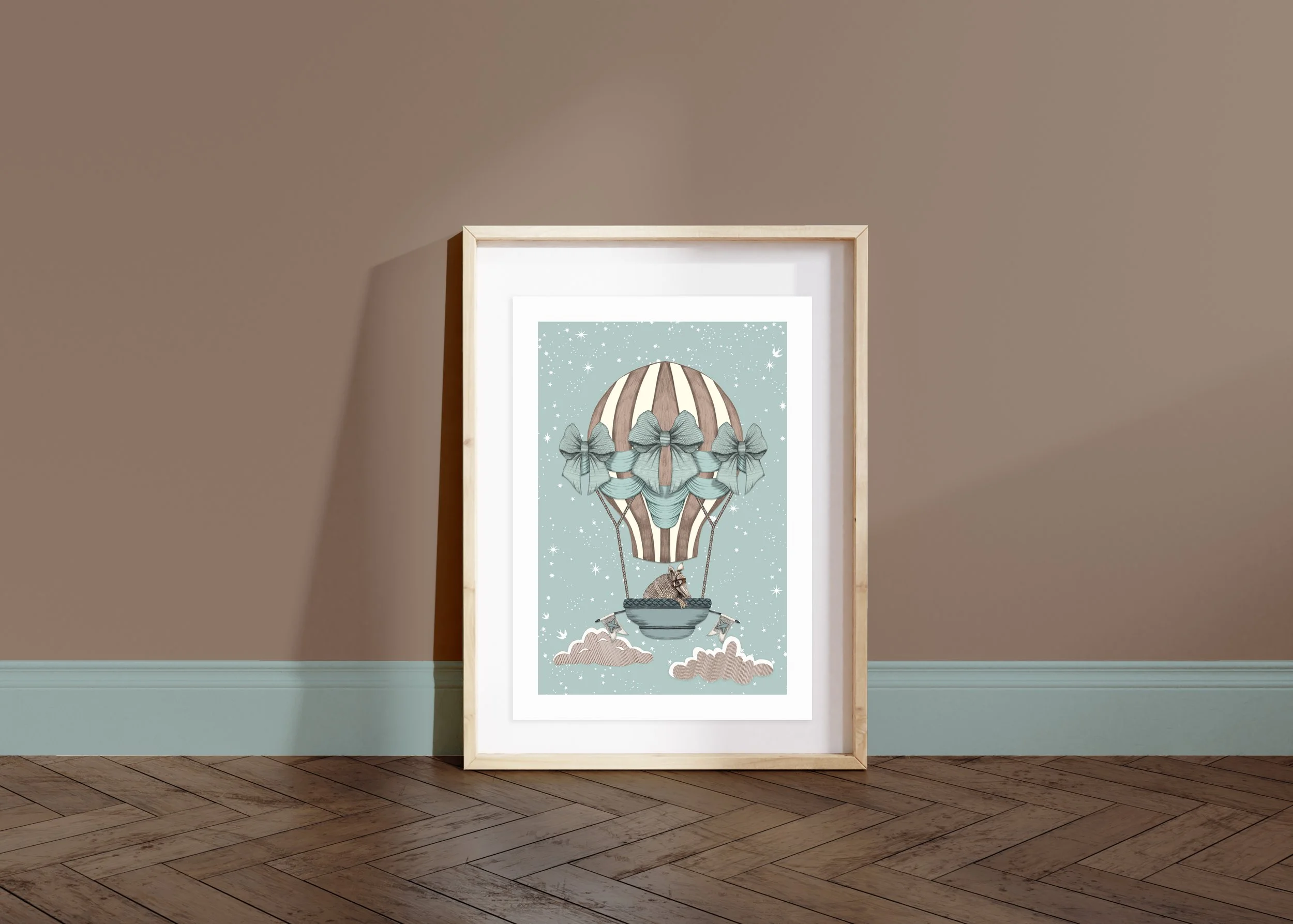 ARMADILLO ARTWORK FRAME MOCHA 1.jpg