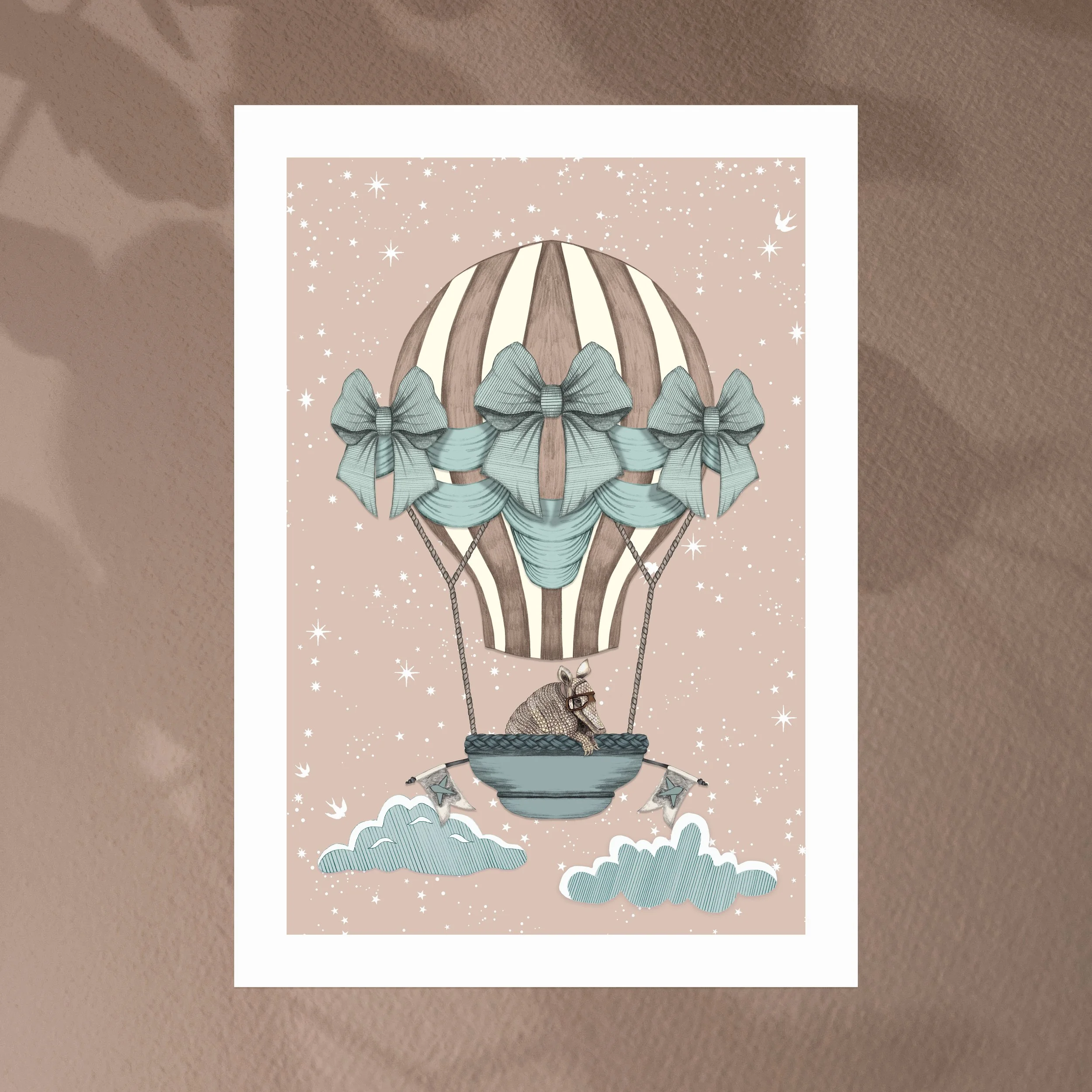 WALL ART SQAURE ARMADILLO MOCHA.jpg