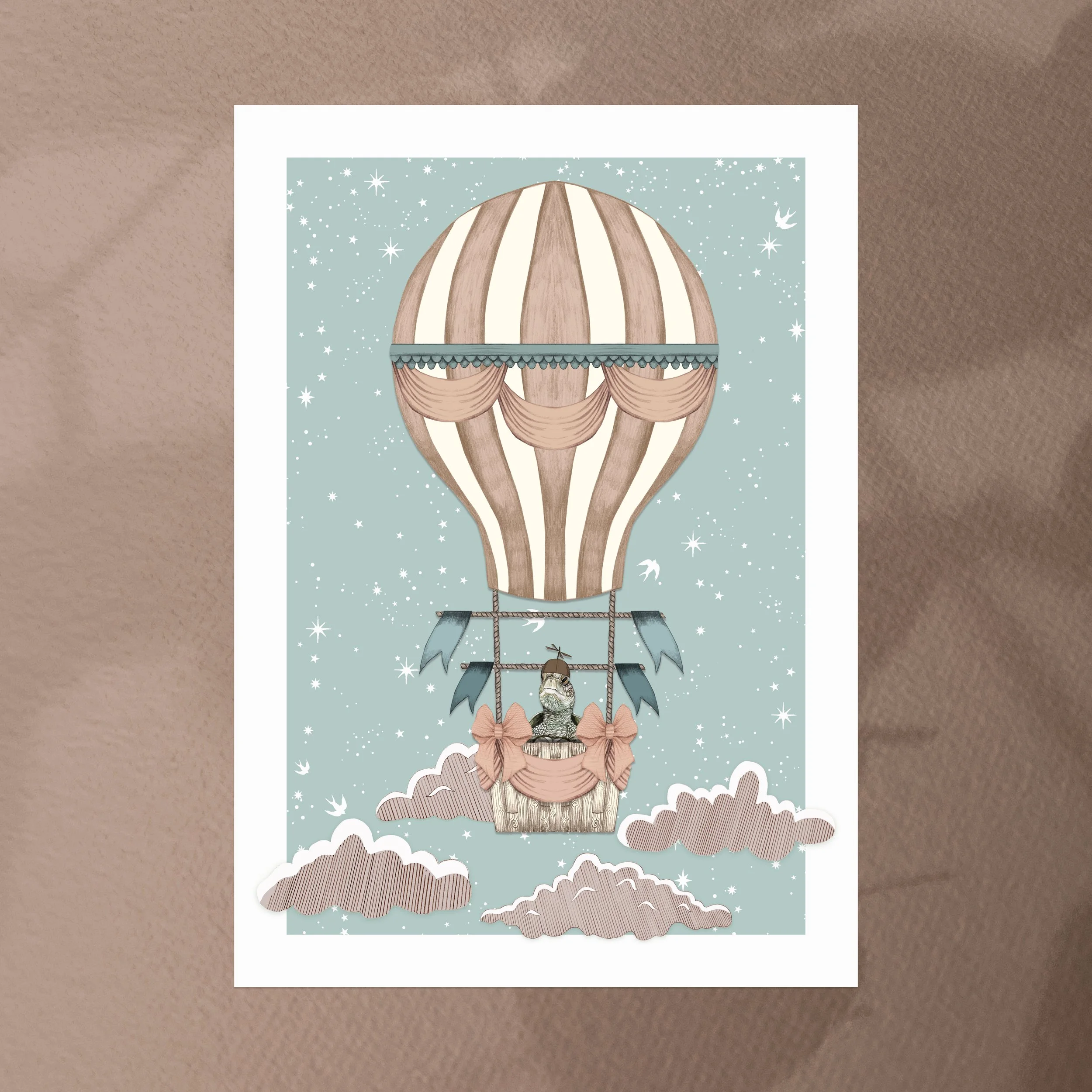 WALL ART SQAURE TURTLE DUCK EGG.jpg