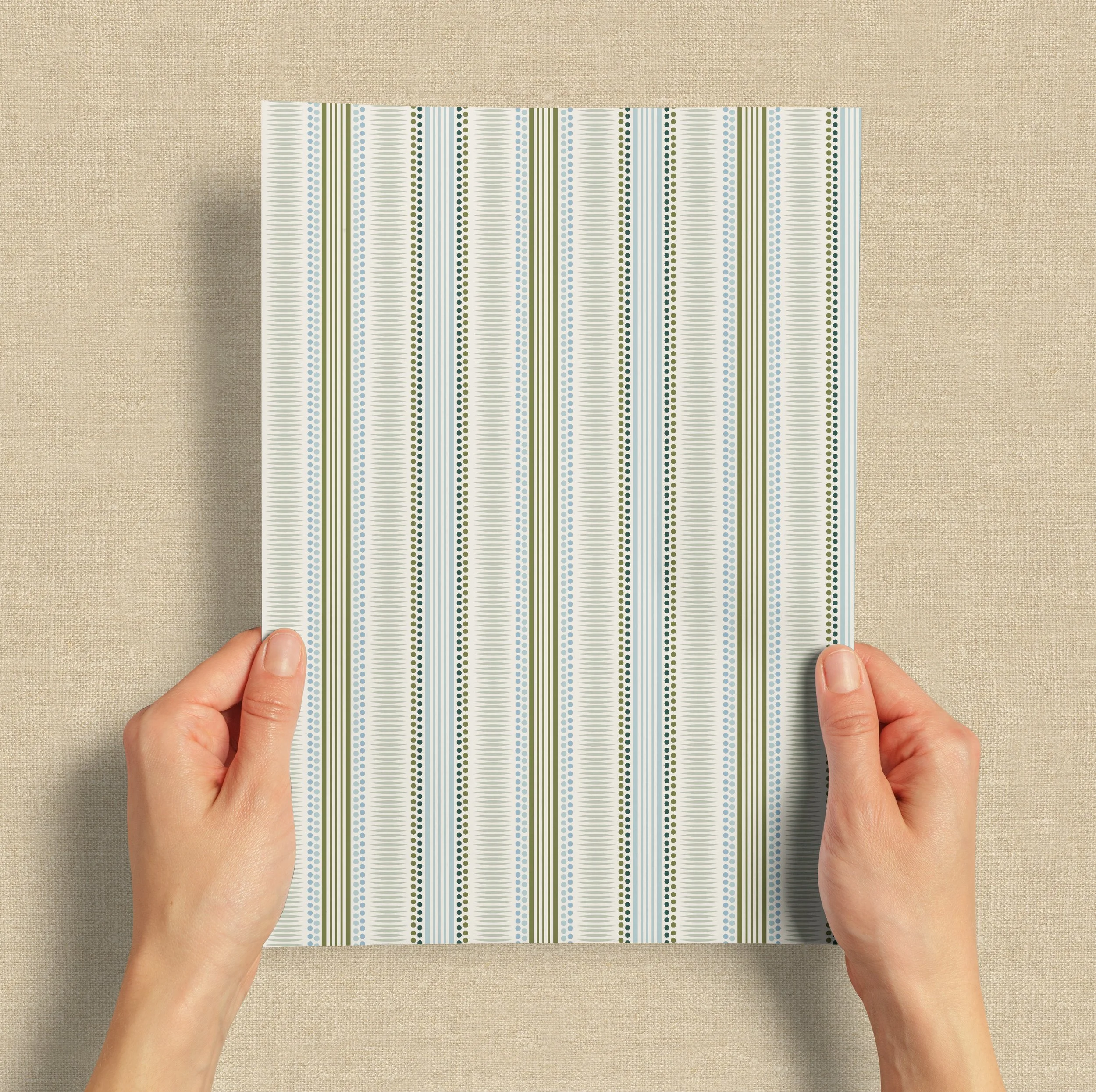 A4 SAMPLE STRIPE DOT SKY AND OLIVE.jpg