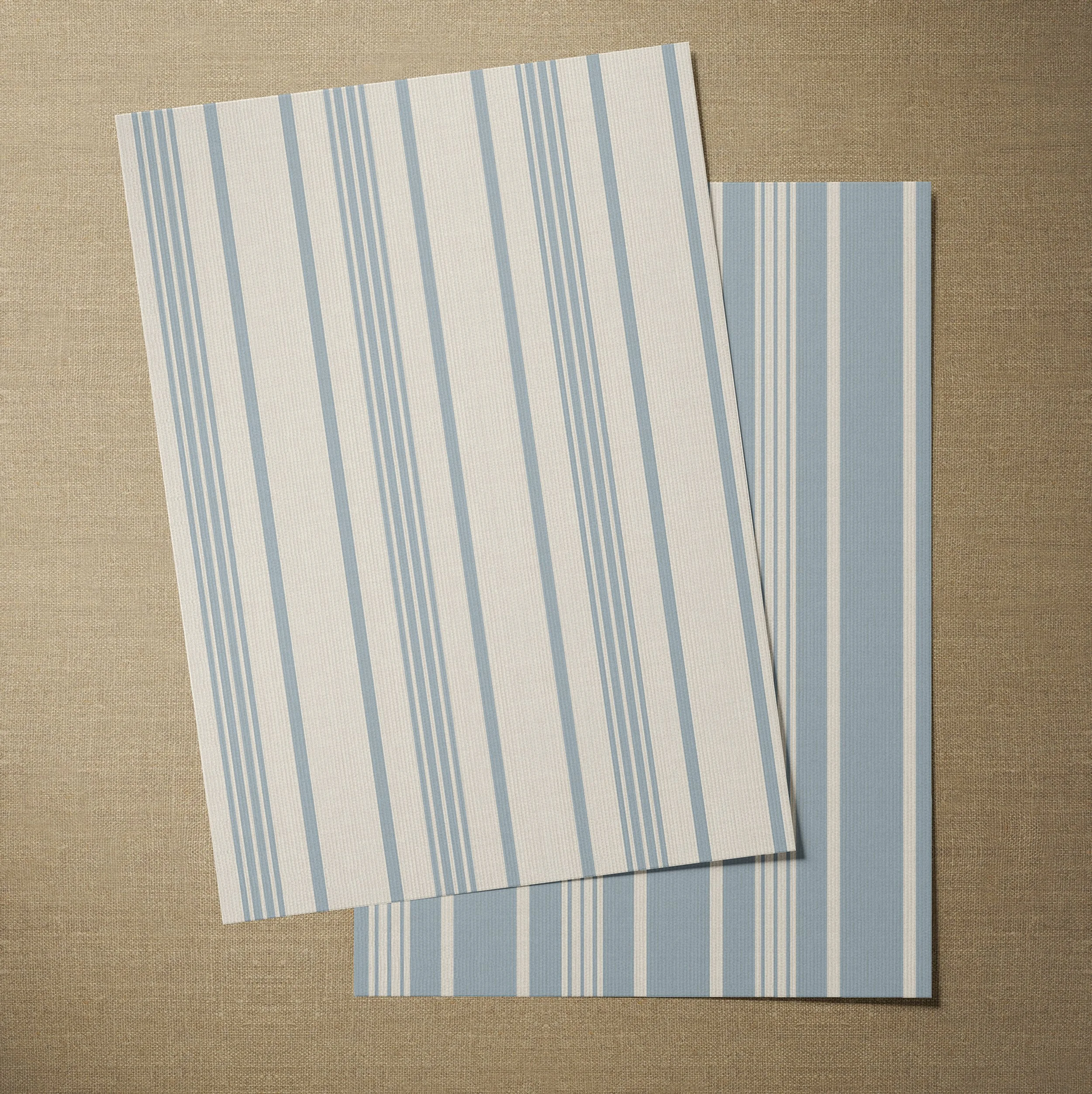 A4 SAMPLE HUMBLE STRIPE IN BLUE