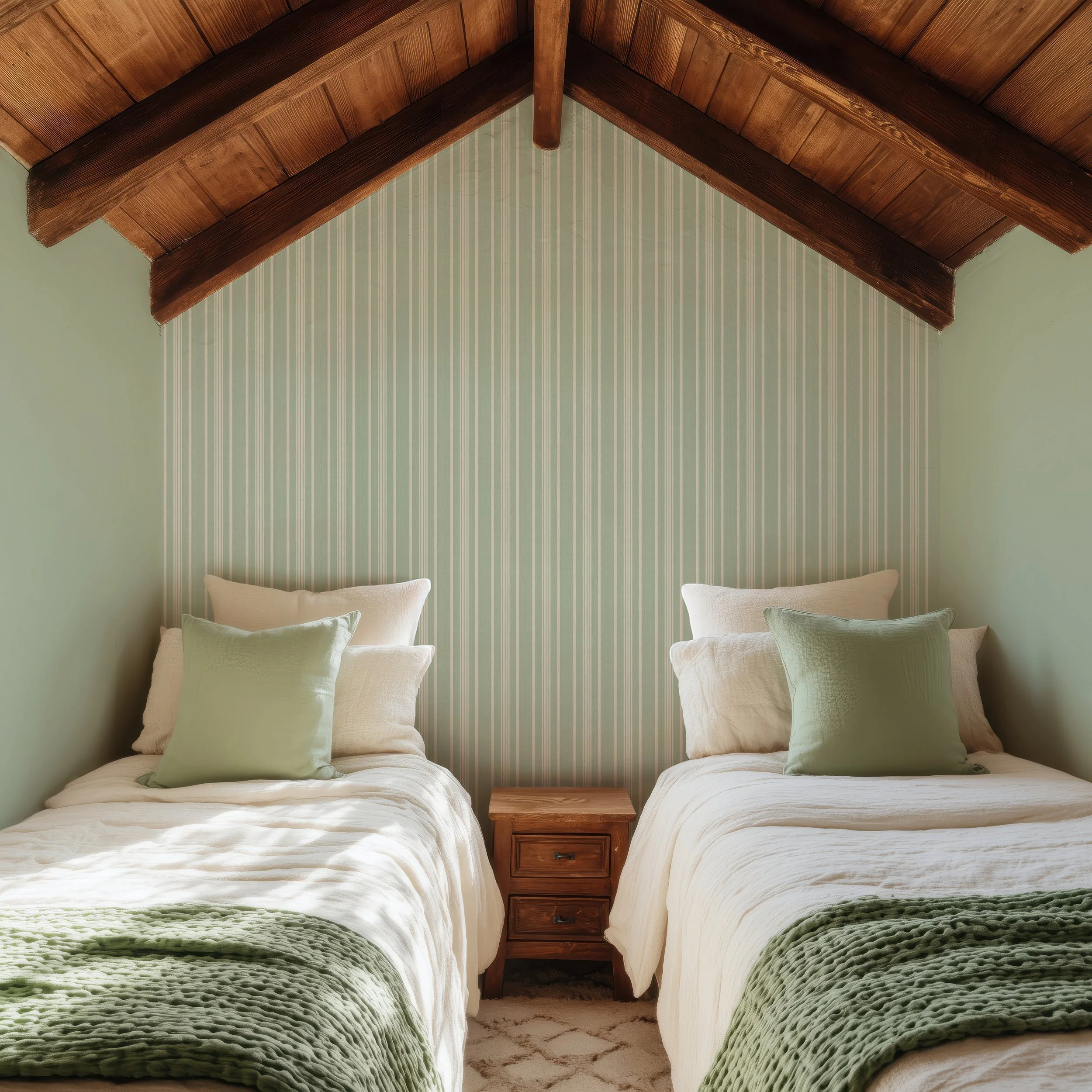 NOBLE STRIPE IN SAGE