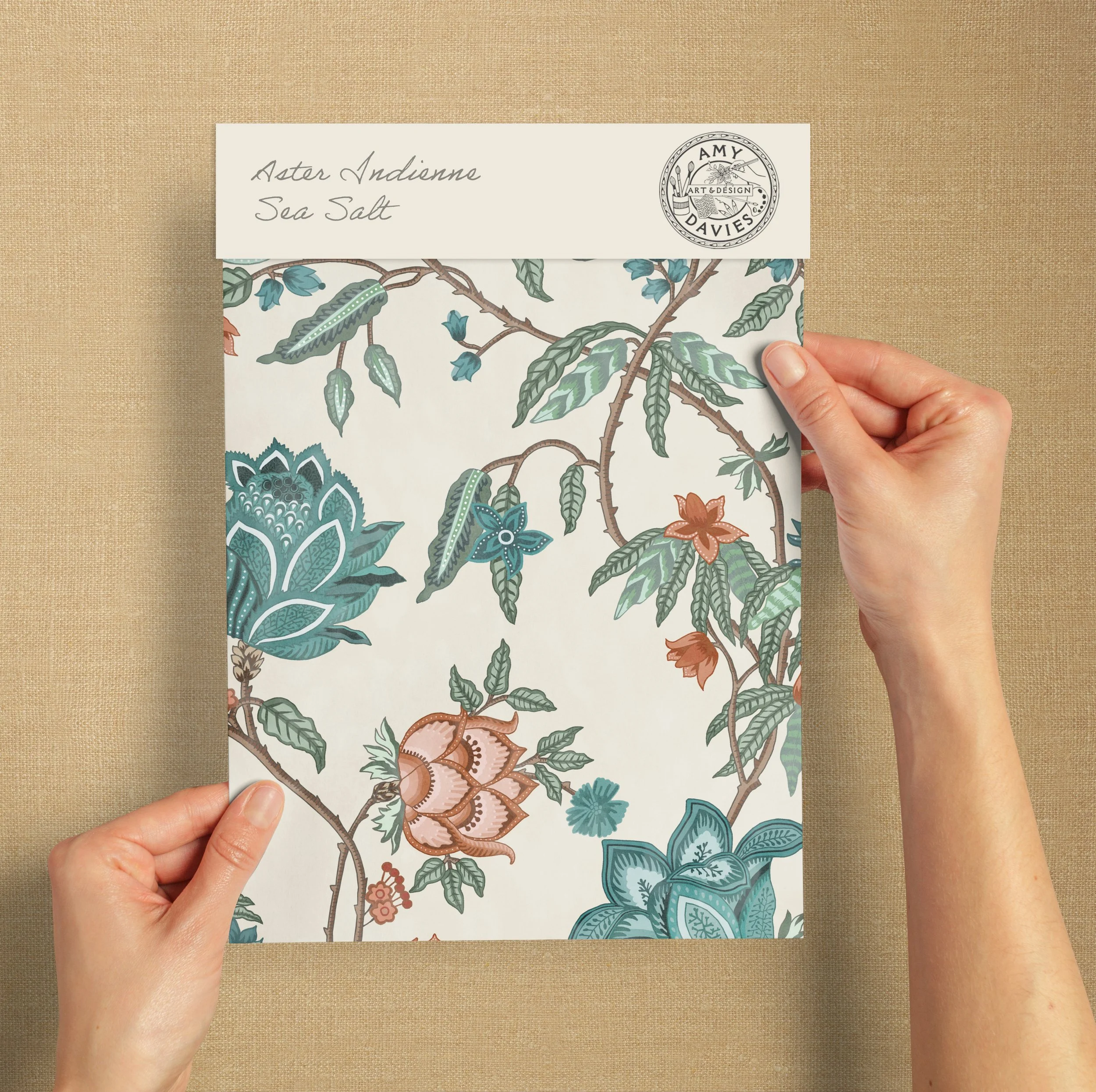 A4 SAMPLE ASTER INDIENNE IN SEA SALT