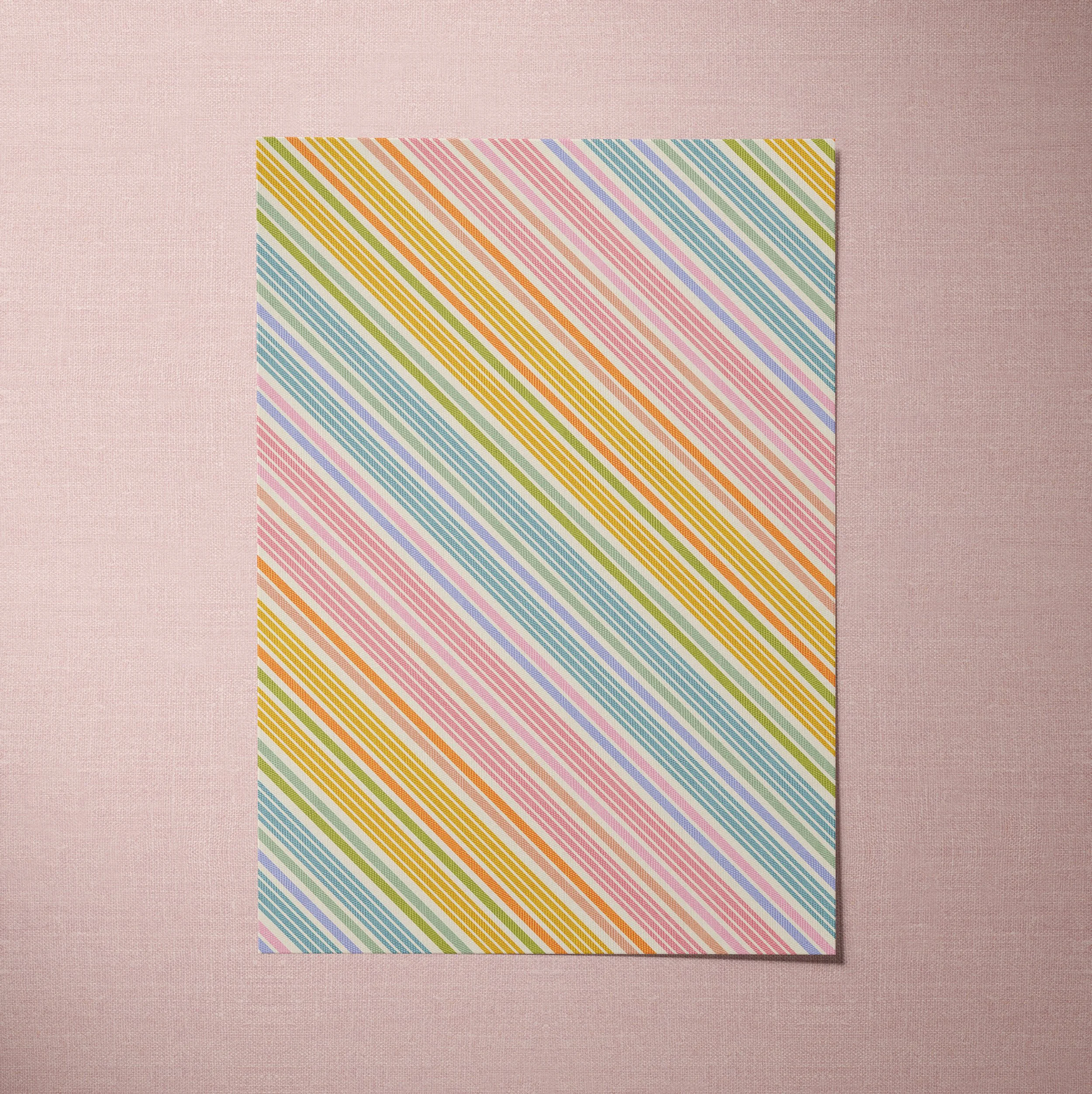 A4 SAMPLE MEMORY STRIPE IN RAINBOW