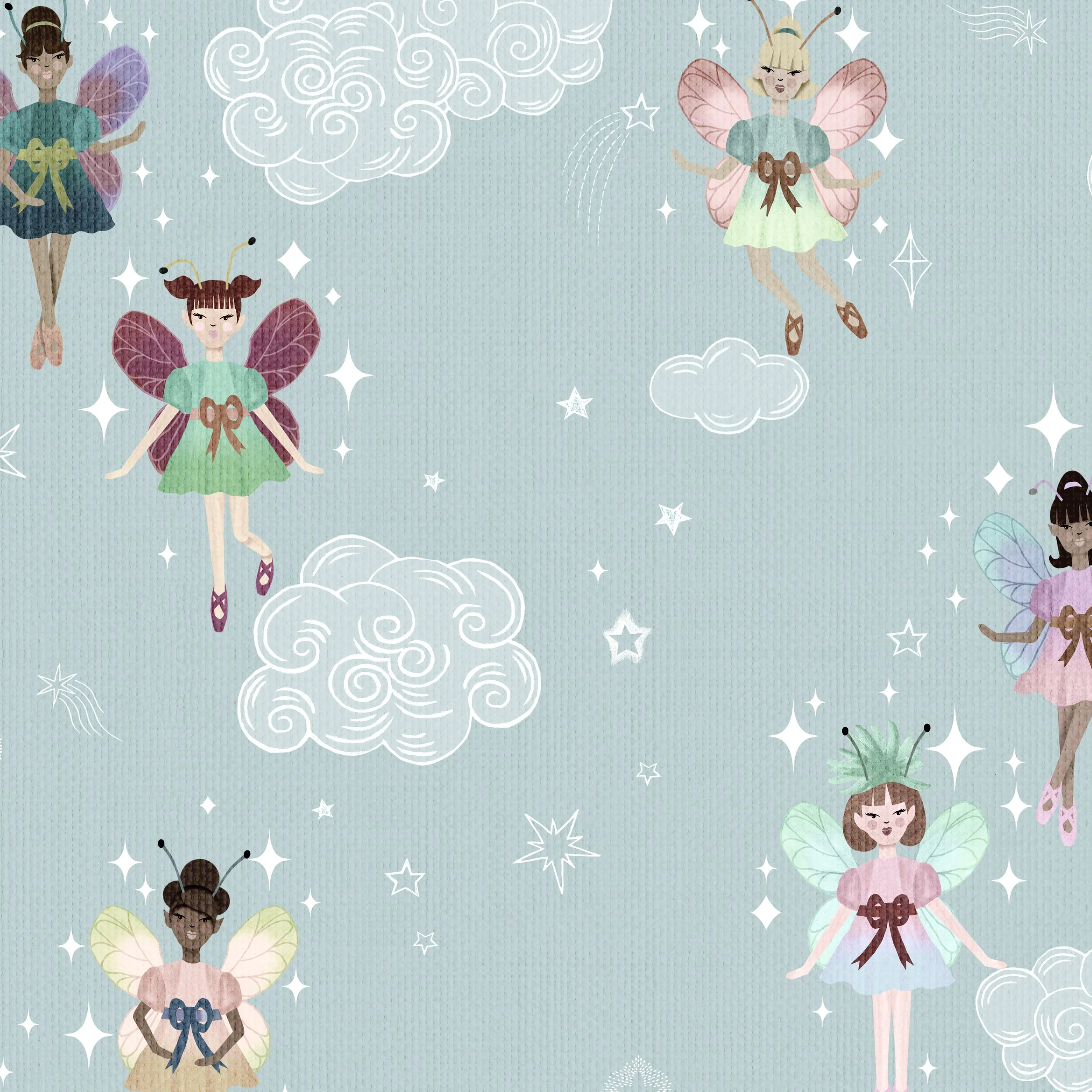 SKY FAIRIES IN FADED AND SKY