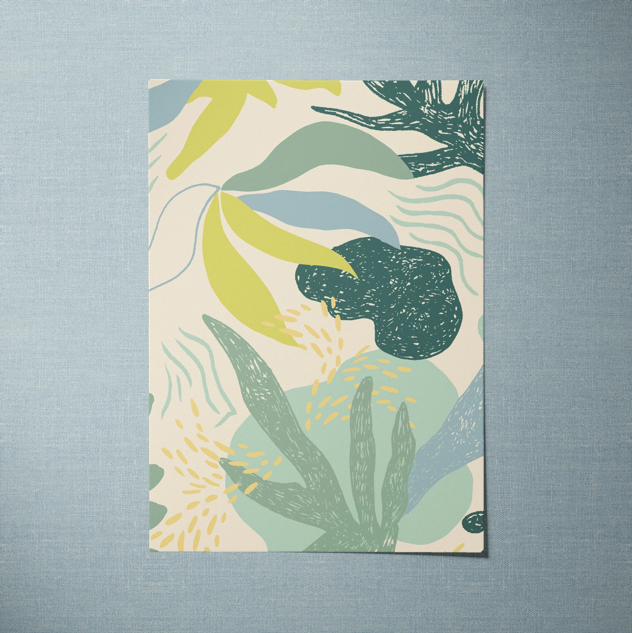 A4 SAMPLE FOLIAGE FERNS IN ZEST