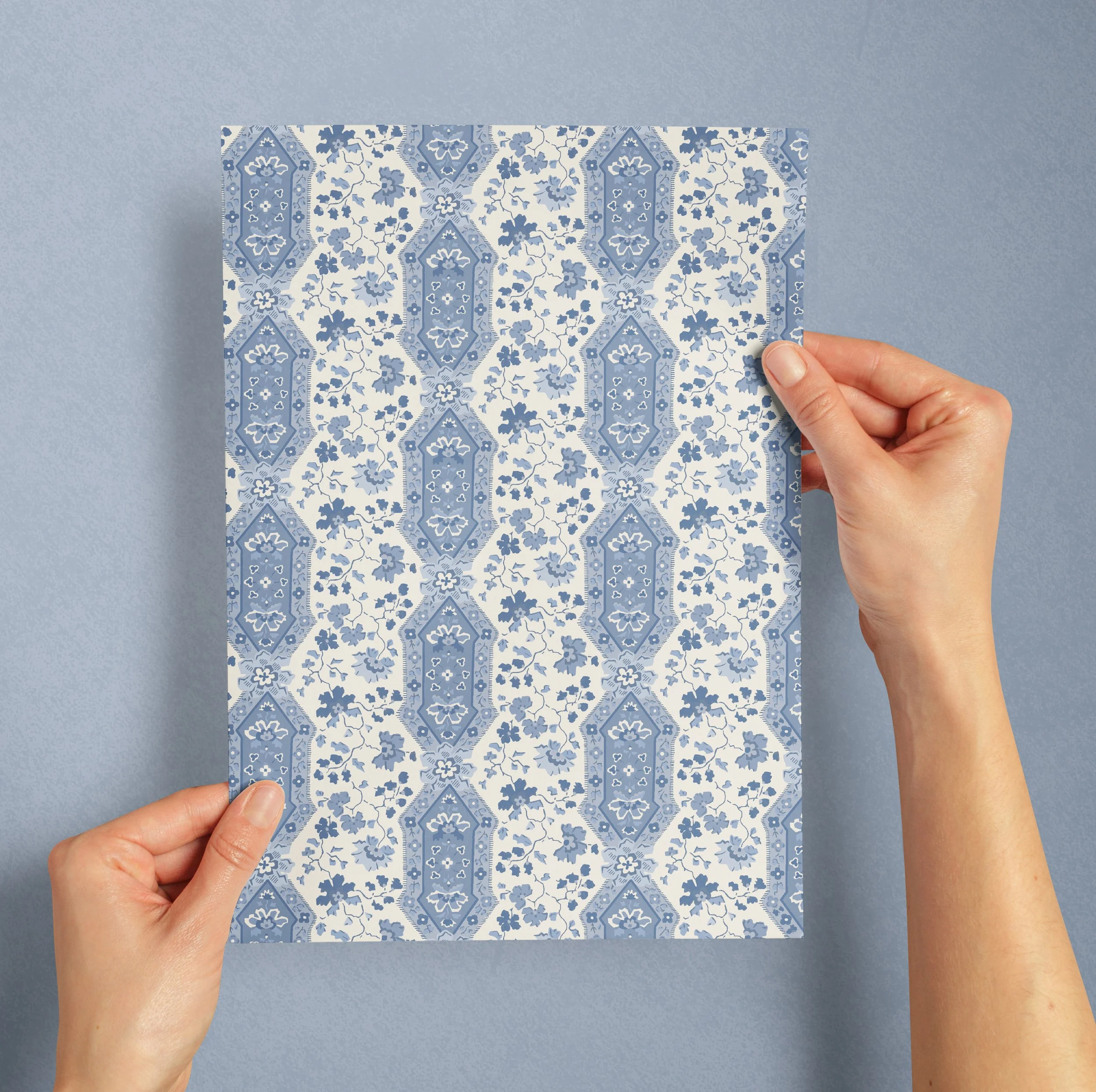 A4 SAMPLE ARTISAN SPRIGG TONAL IN LAVENDER