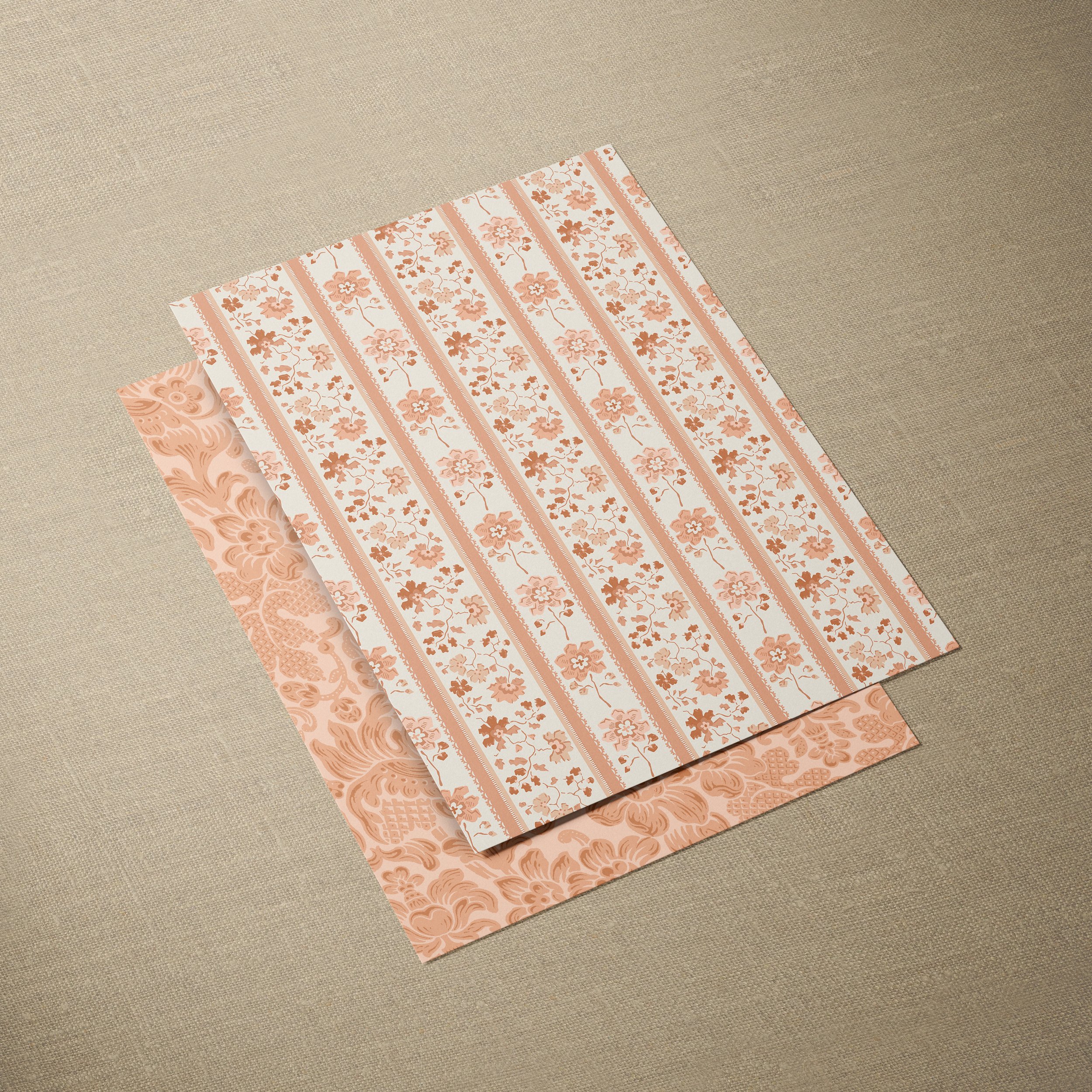 A4 SAMPLE ARTISAN RIBBON IN APRICOT