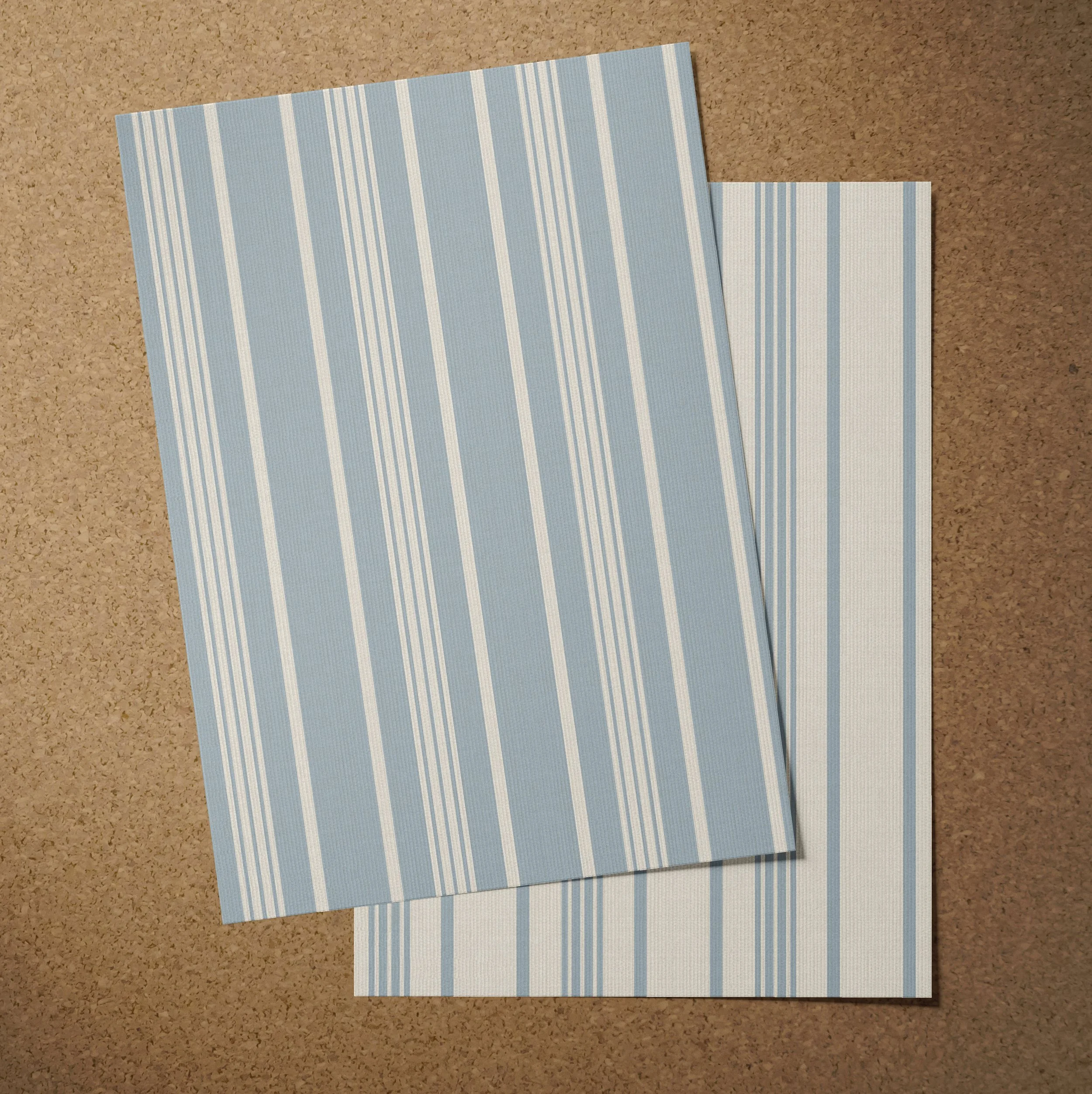 A4 NOBLE STRIPE BLUE