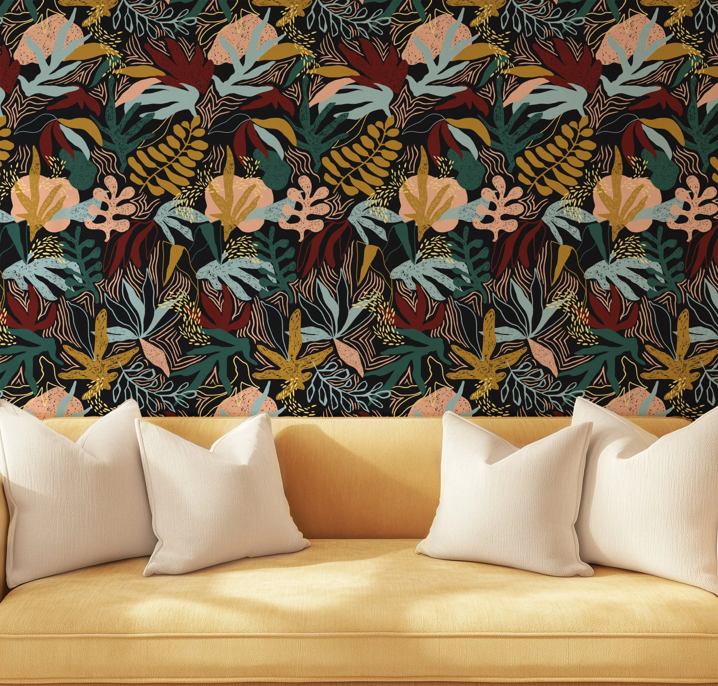 FOLIAGE FERNS IN BLACK SANDS