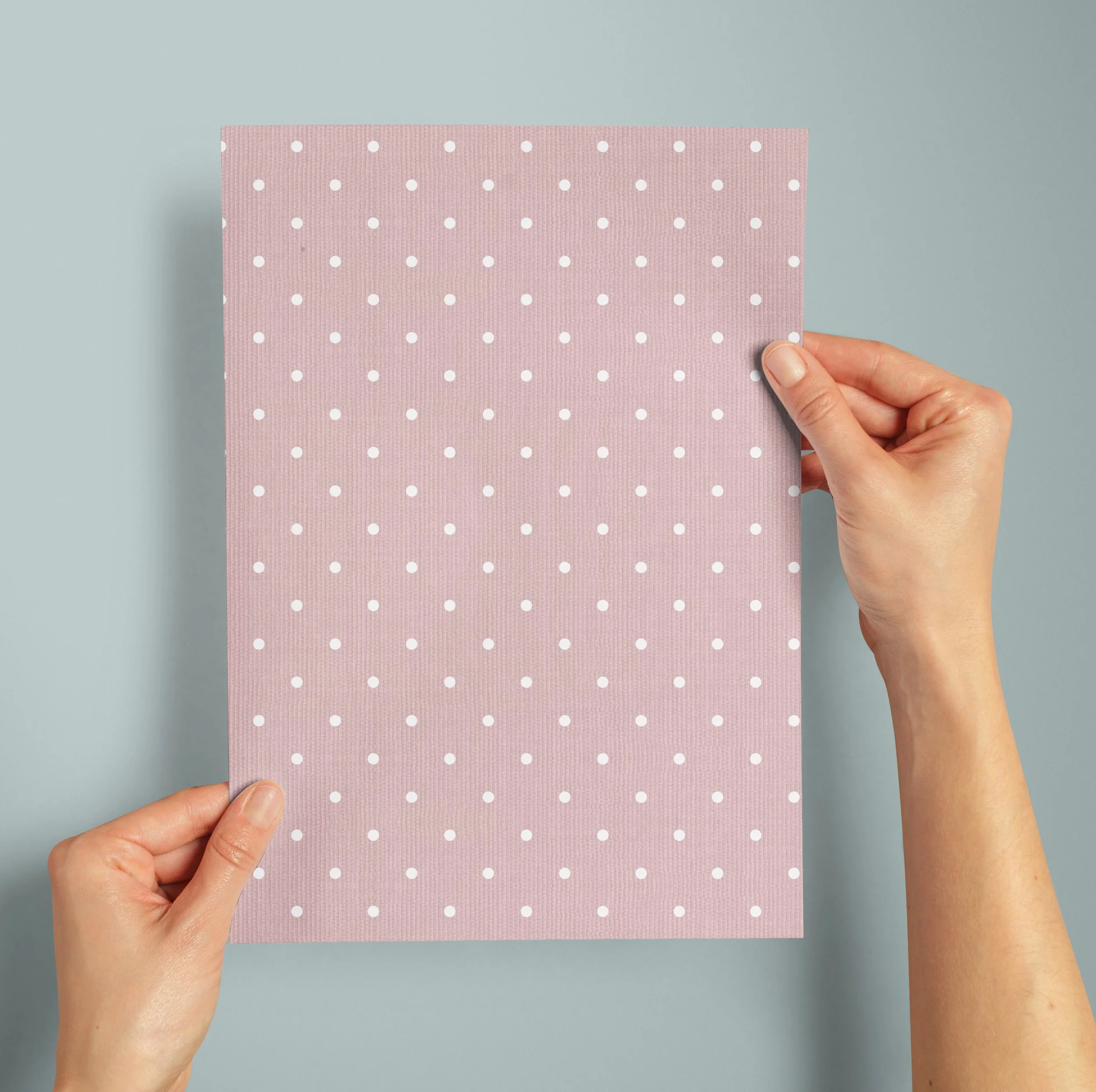 A4 SAMPLE POLKA DOT IN BLUSH