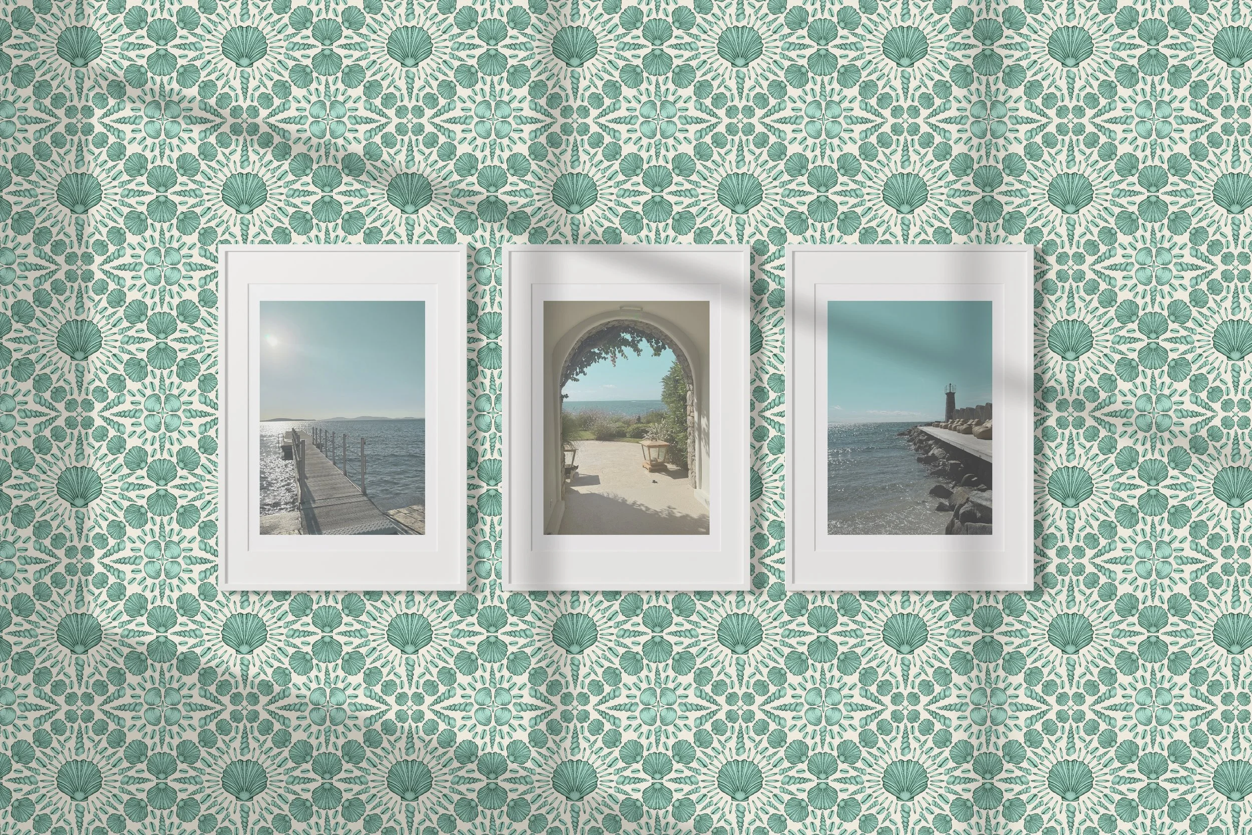 SHELL GROTTO IN DUCK EGG