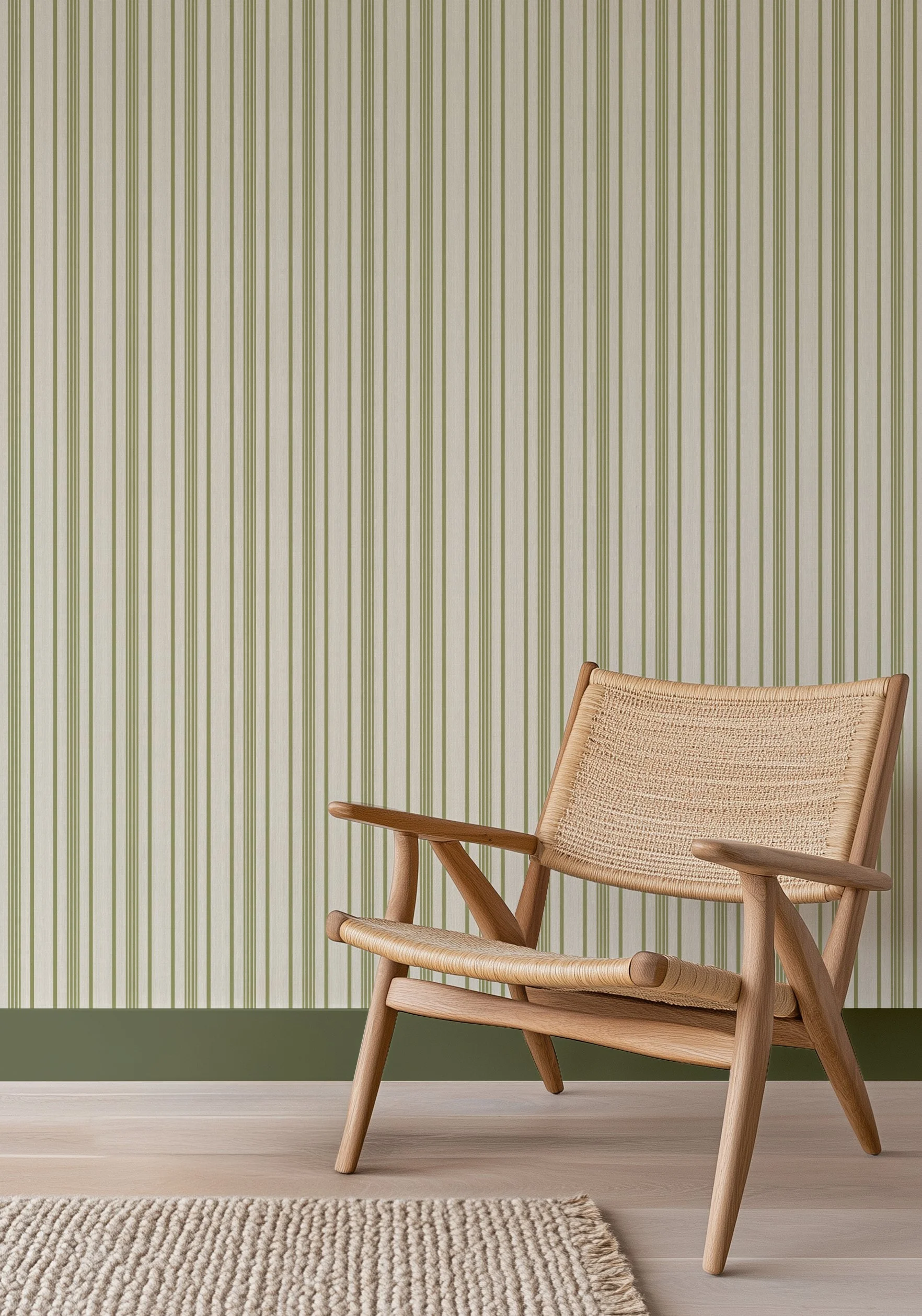 HUMBLE STRIPE IN OLIVE