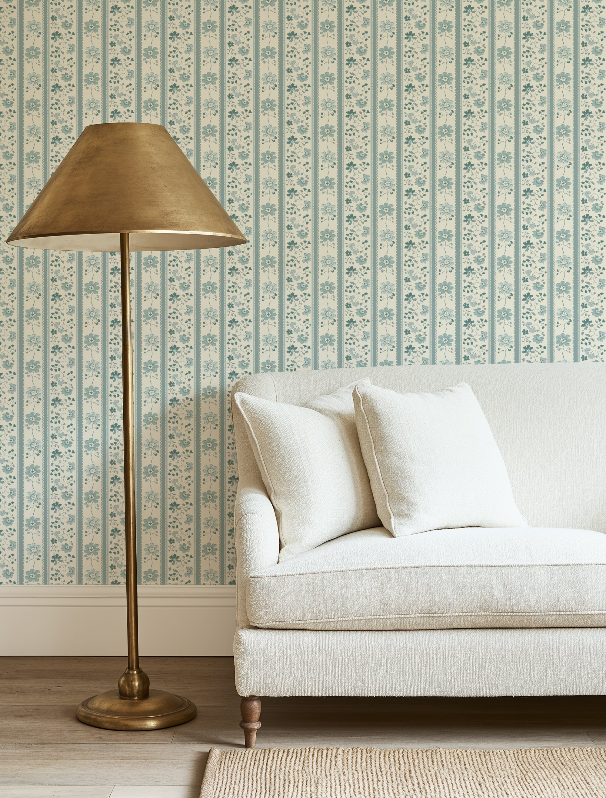 ARTISAN RIBBON IN DUCK EGG