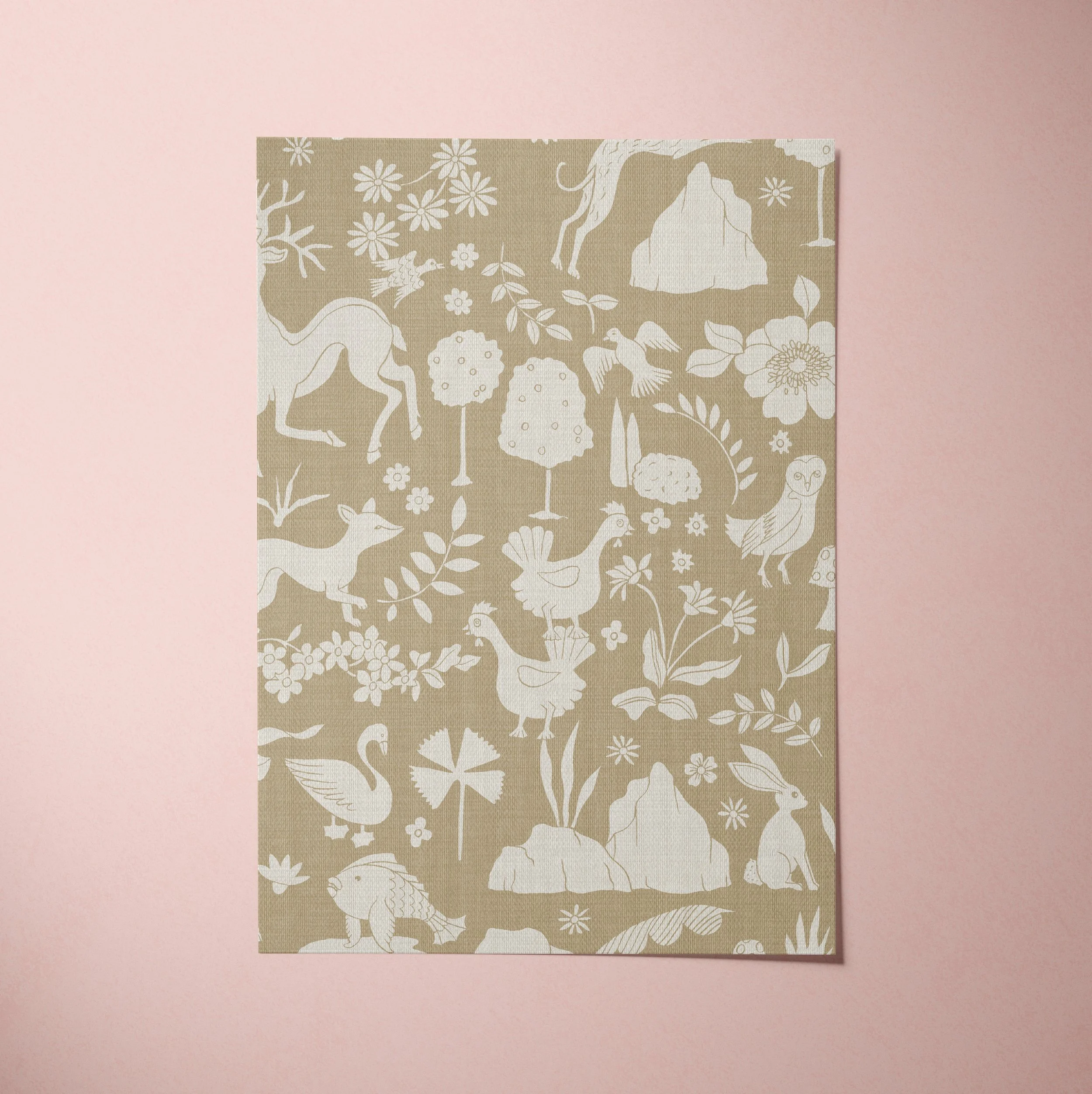 A4 SAMPLE HIJINKS MONO IN CARAMEL