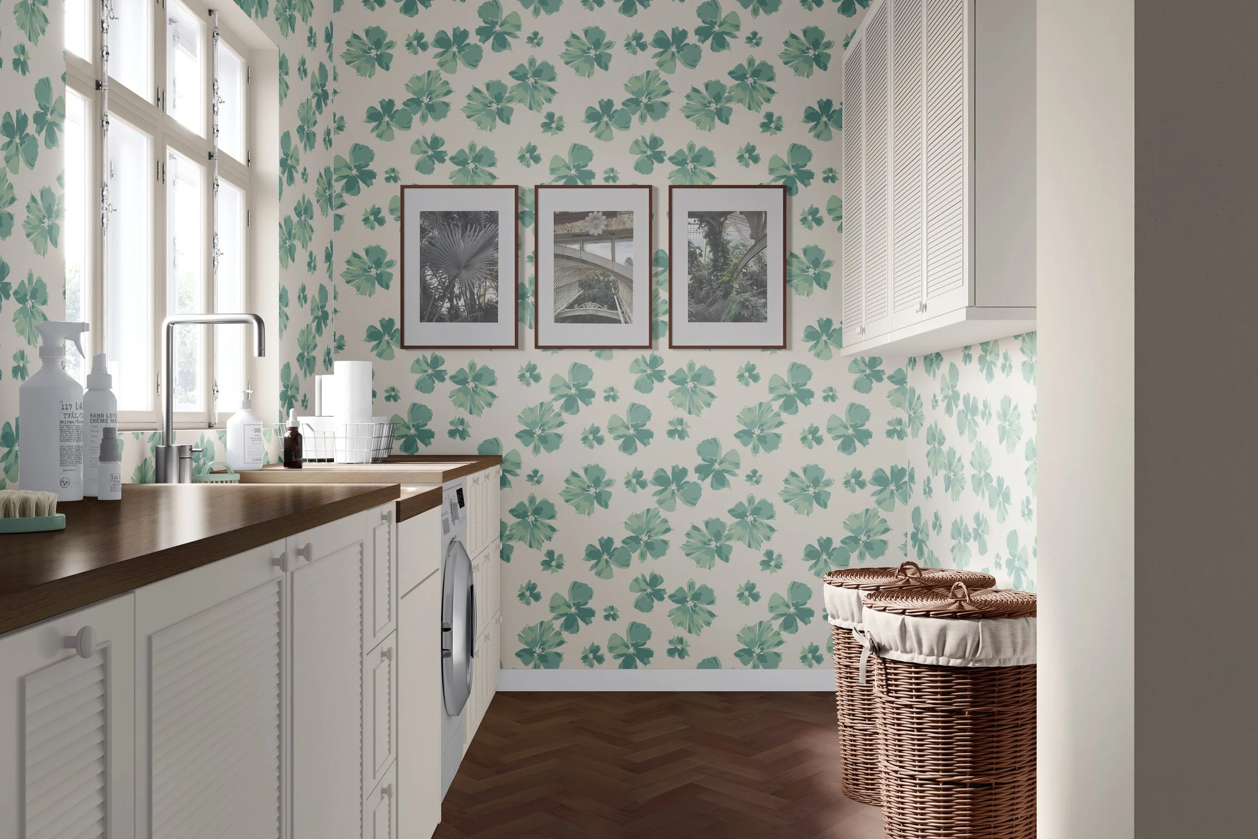 RADIANCE FLORAL IN CELADON