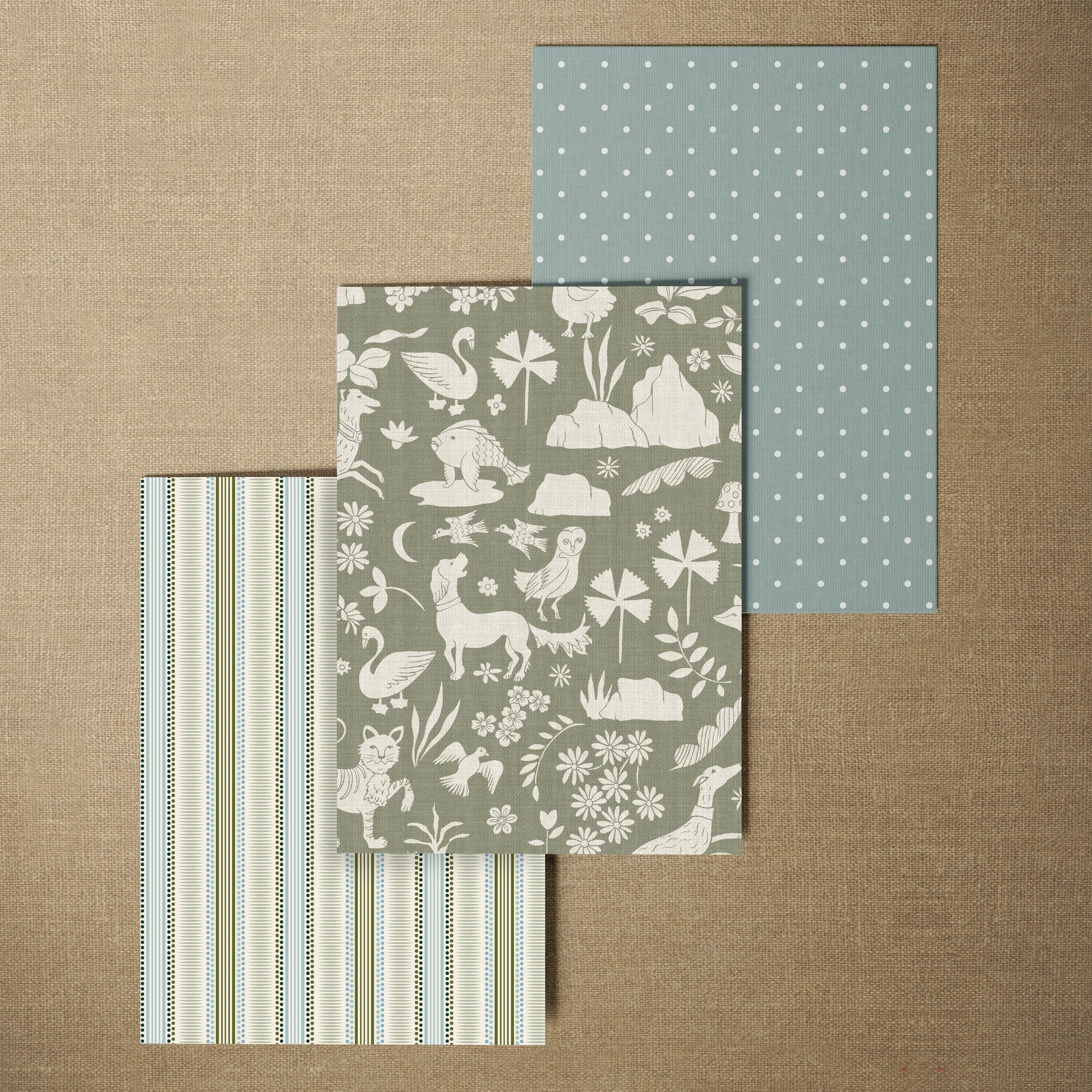 A4 SAMPLE HIJINKS MONO IN KHAKI