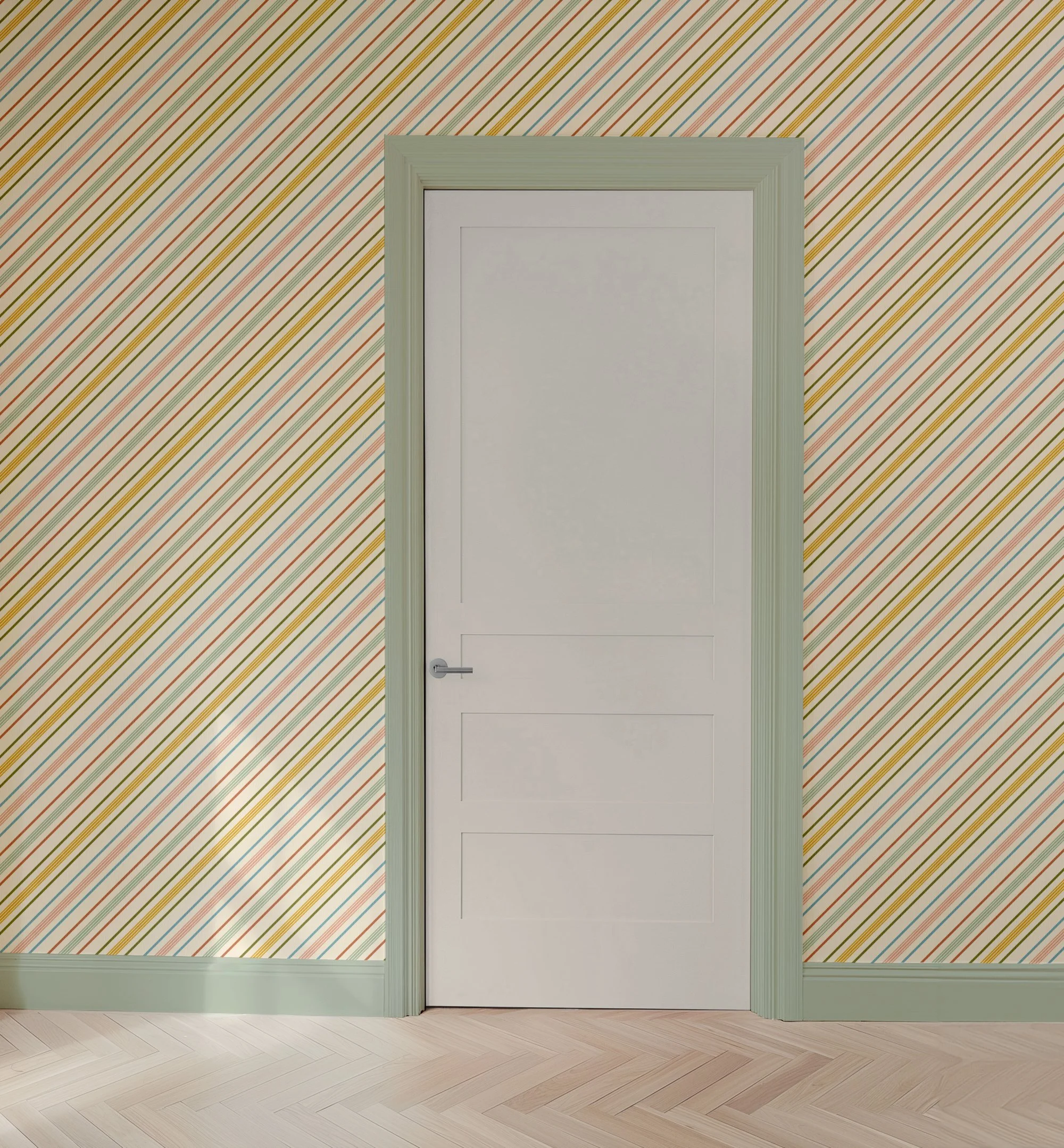 NOSTALGIA STRIPE IN MULTICOLOUR