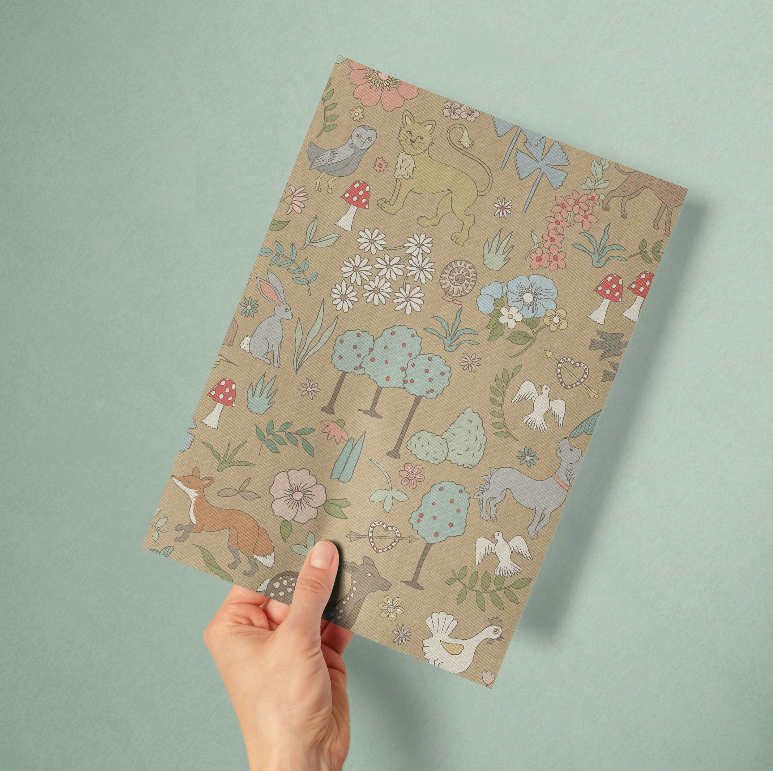 A4 SAMPLE HIJINKS MULTICOLOUR IN CARAMEL