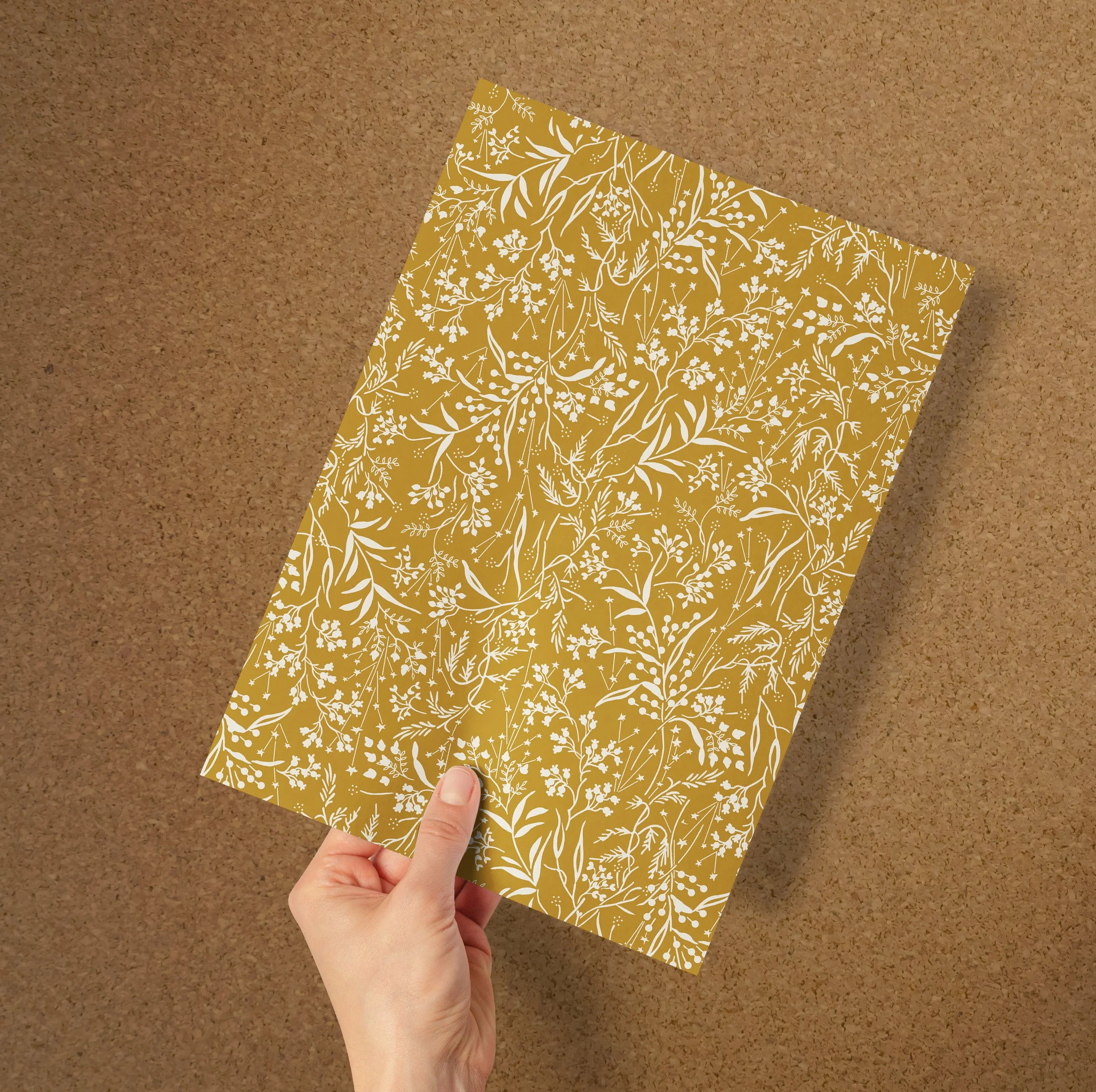 A4 SAMPLE WILDFLOWERS IN CUMIN