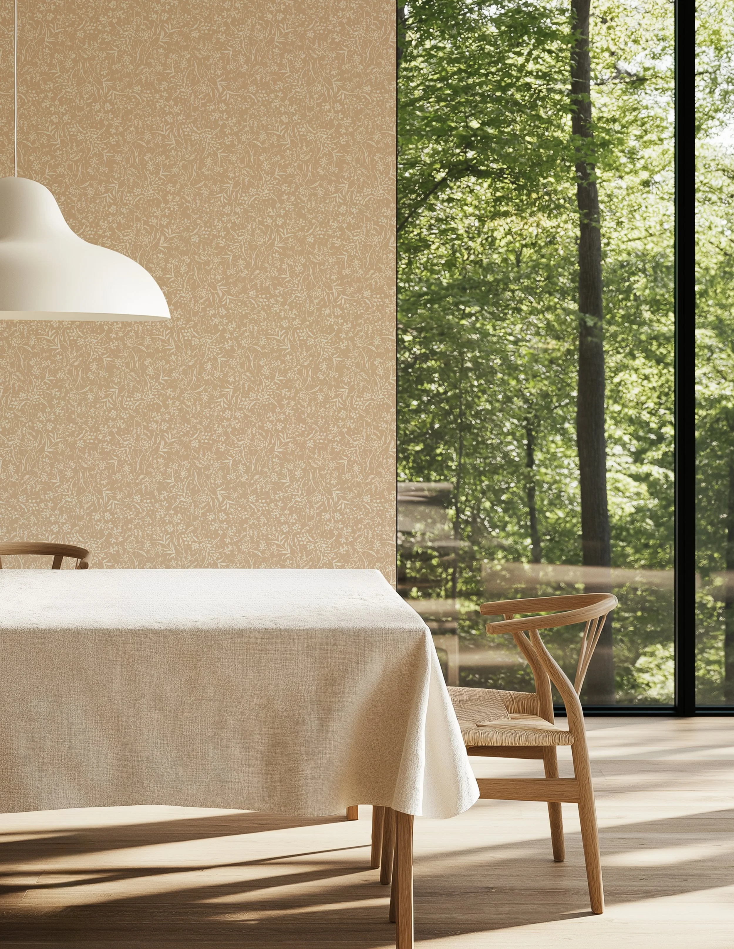 WILDFLOWERS IN MOCHA