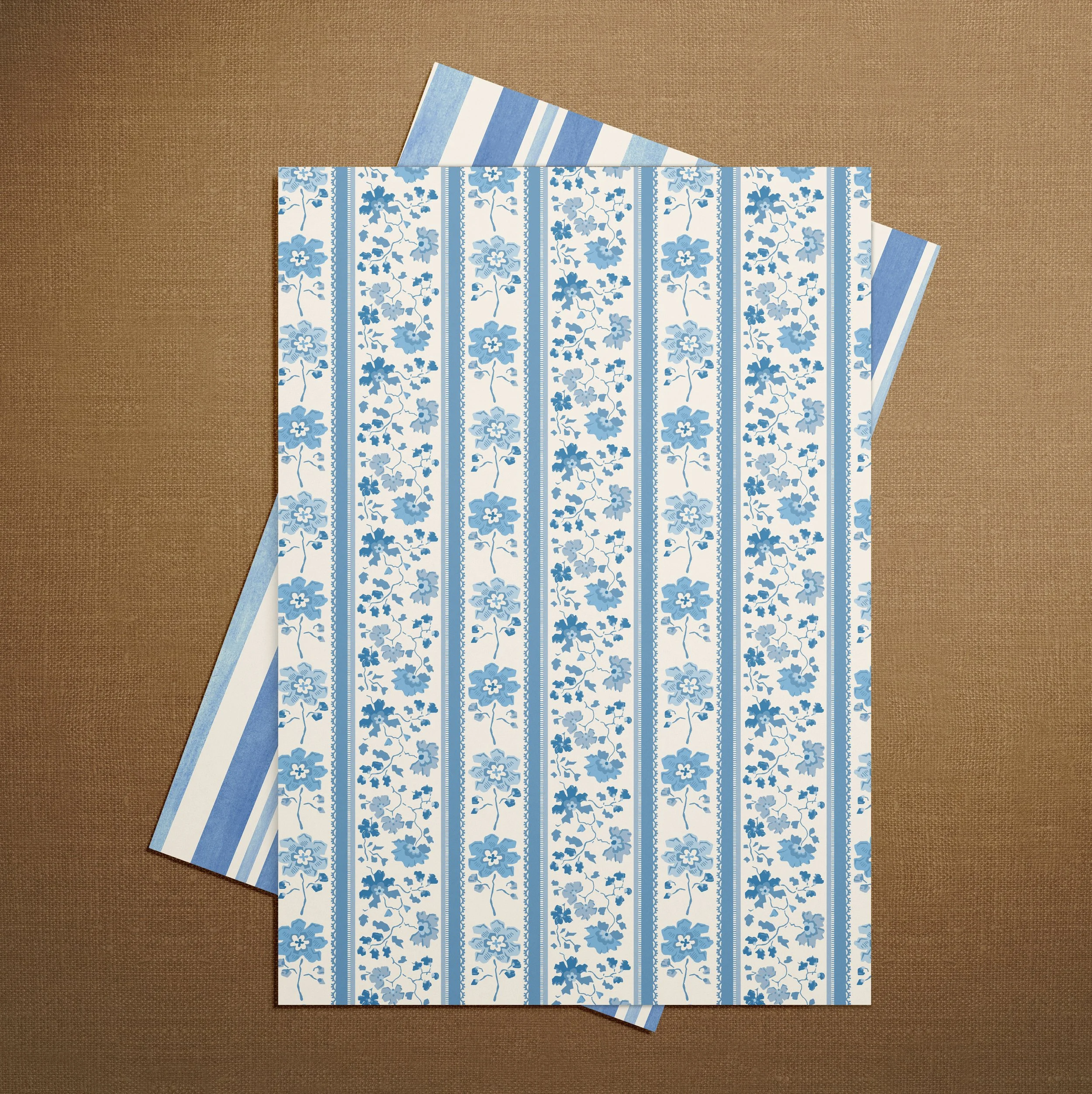 A4 SAMPLE ARTISAN RIBBON IN BLUE