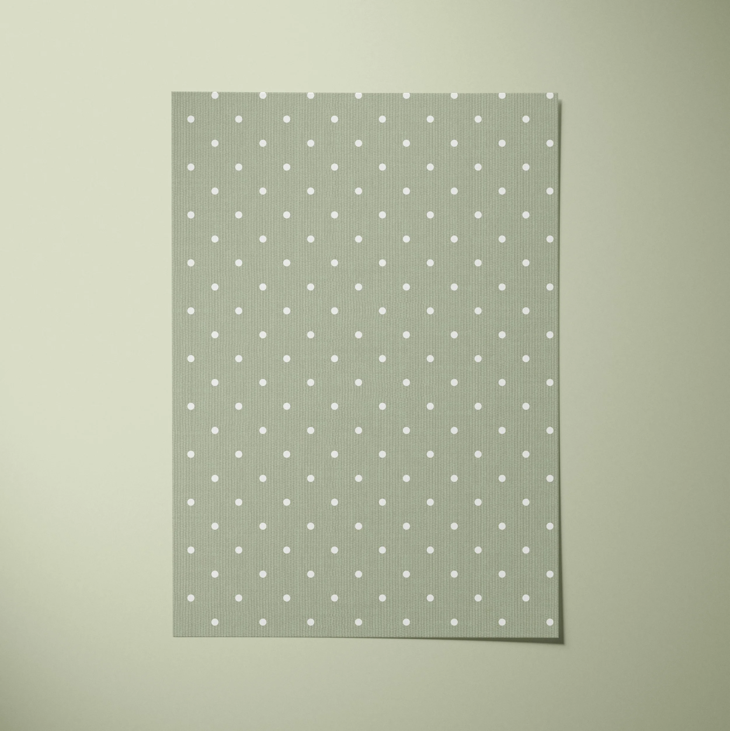 A4 SAMPLE POLKA DOT IN CELADON