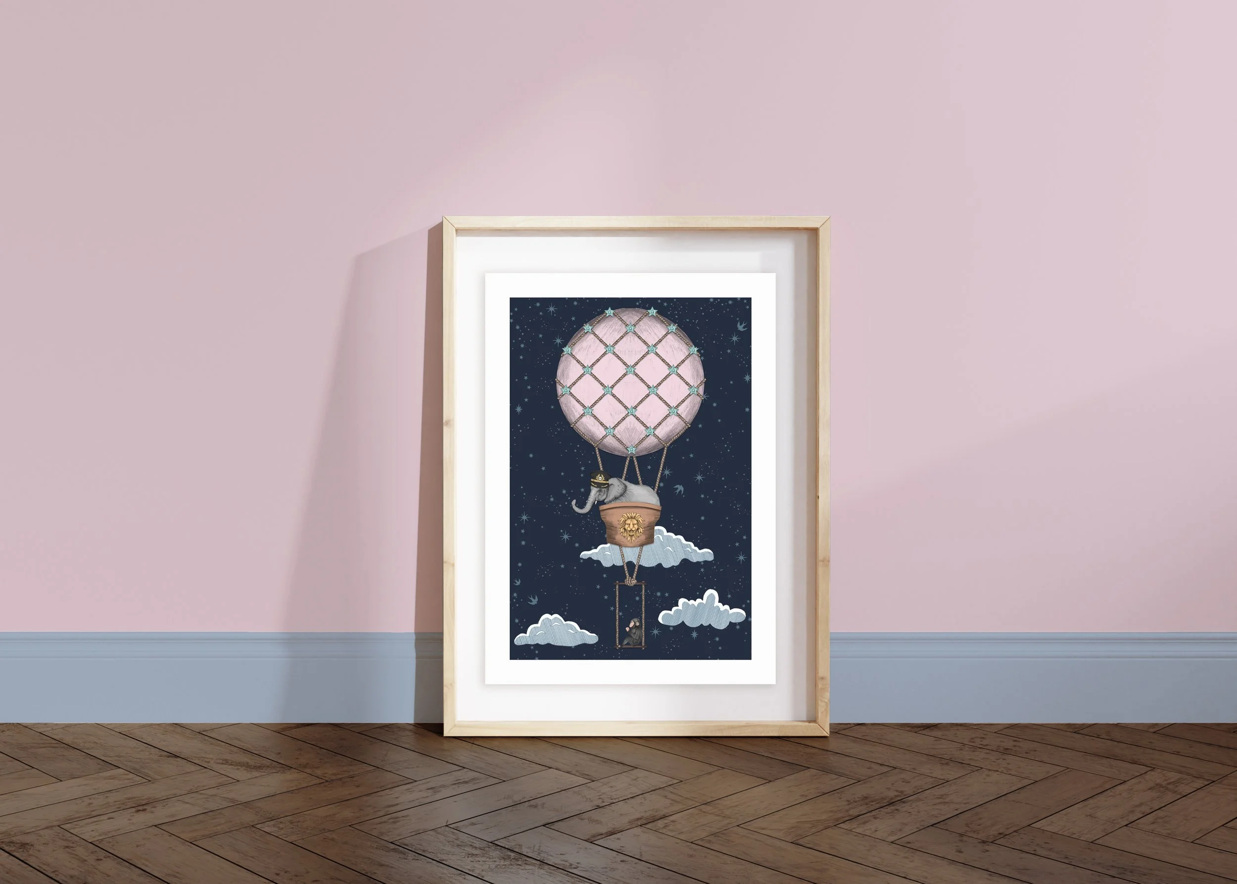 ELEPHANT ARTWORK FRAME MIDNIGHT.jpg