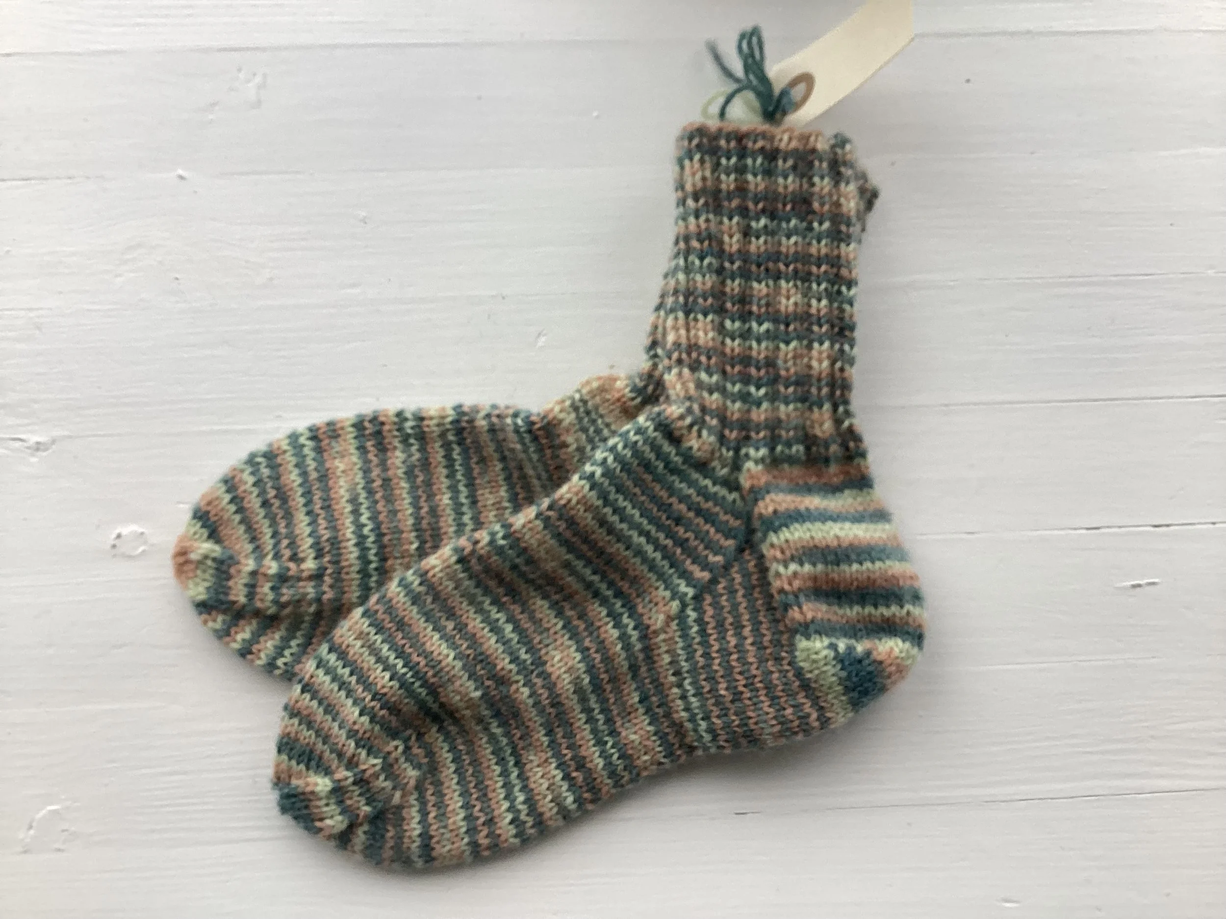 Håndstrikkede sokker