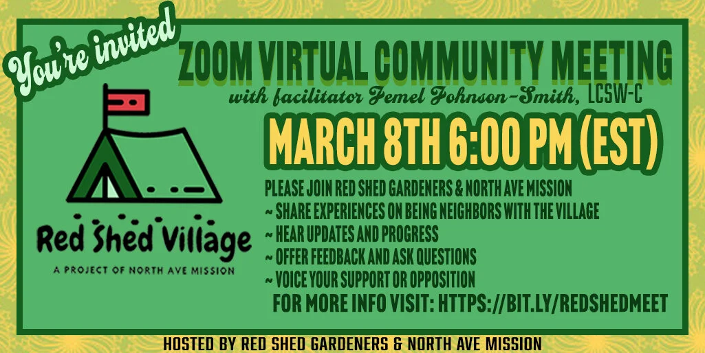 Red Shed Village Zoom Community Meeting