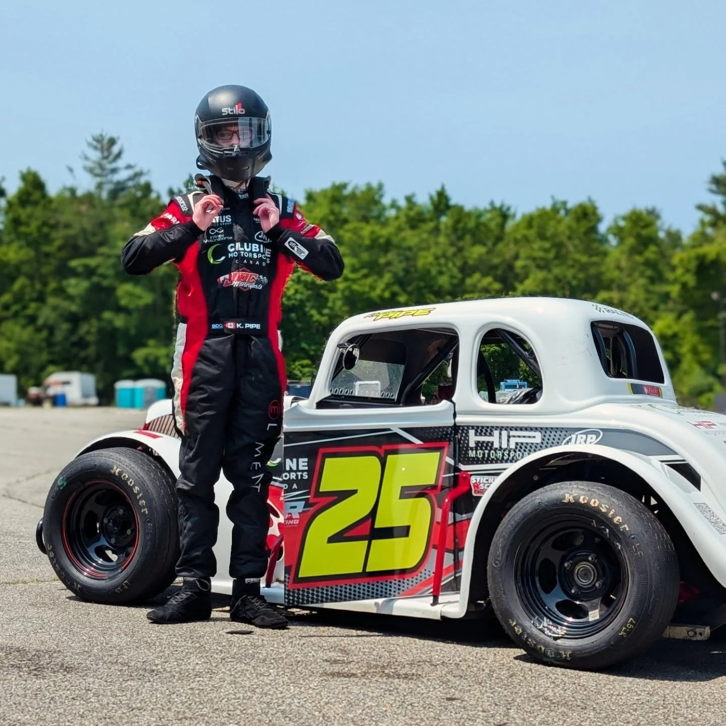 It was a HOT practice today @sunsetspeedway .βοΈ Race day tomorrow is looking even hotter. π₯΅ Time to focus on being hydrated and cool as possible while staying locked in on that checkered flag π Let's get after it!
#jdcmotorsports #keatonpiperacing