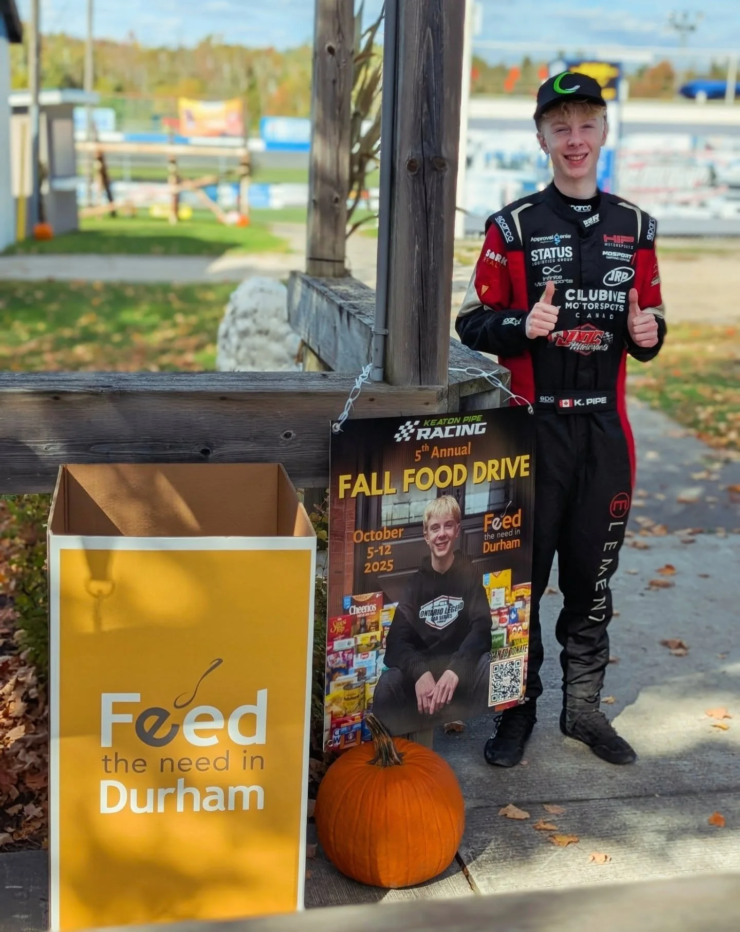 Our Food Drive for @ftndurham is ON at Peterborough Speedway!!
Drop off non perishable food items at the grandstand entrance, pit gates or at the @jdcmotorsports team trailer in the paddock. We will also be around onsite collecting cash donations!