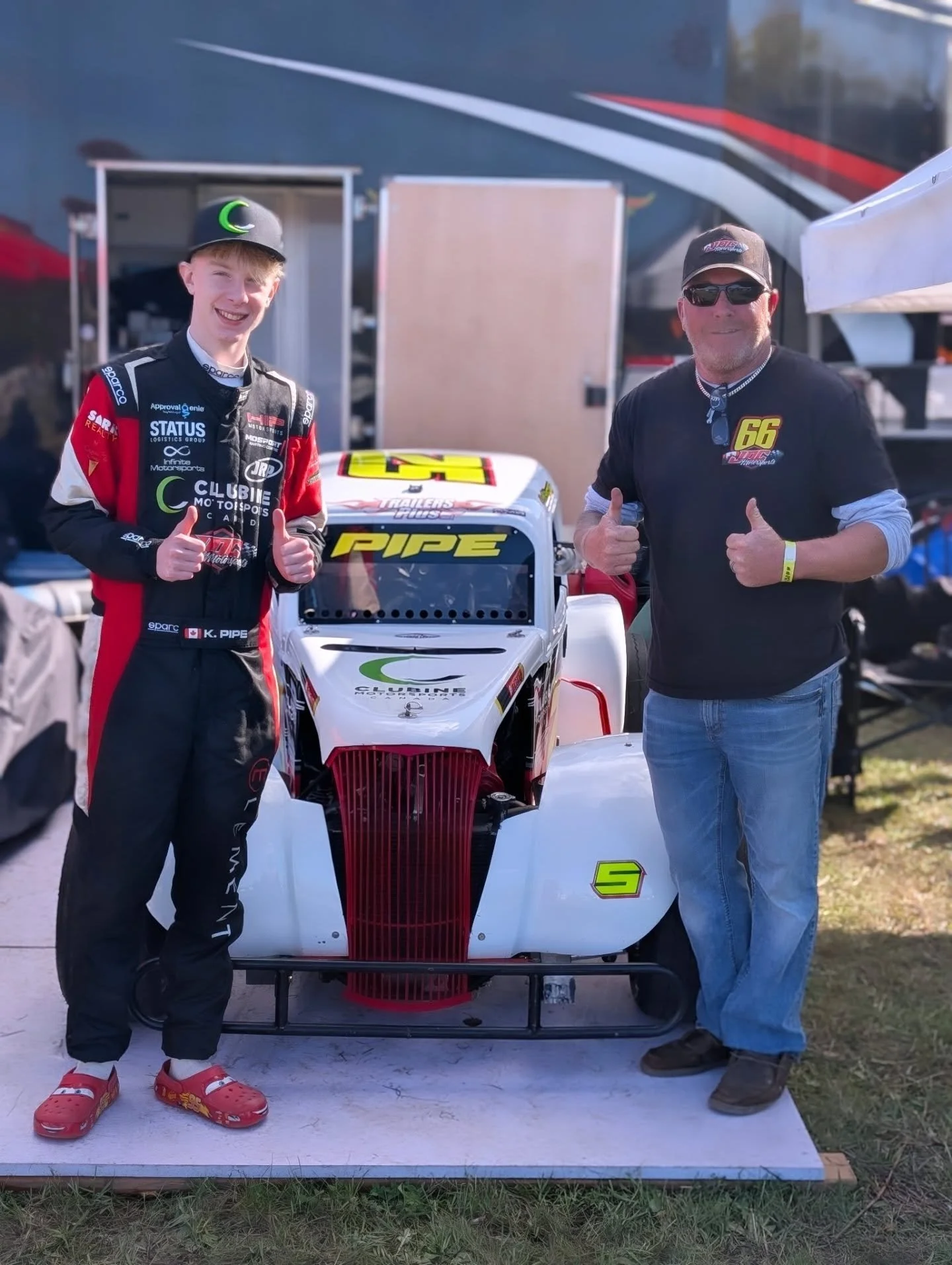 It's a special day in my Legend Car racing career... I am no longer a Young Lion and am now a Semi-Pro driver!! With this, I have replaced the 'Y' on my car with an 'S.'&nbsp;

Can't help but look back at how far I've come since I started Legend raci