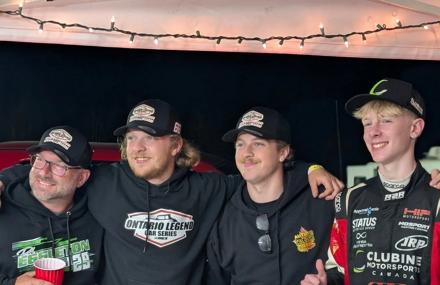 Fun times under the tent with JDC Motorsports this weekend. From laughing so hard watching and creating AI videos, to thanksgiving dinner in the campgrounds, to having the warmest spot in the paddock with an industrial sized heat cannon...This team h