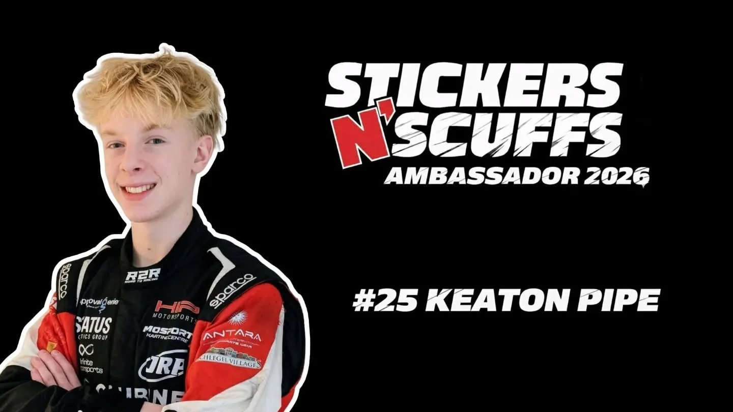 I am incredibly honoured to share that I have been selected as an official Stickers N&rsquo; Scuffs Ambassador for 2026!

For those who may not be familiar, Stickers N&rsquo; Scuffs is a grassroots motorsports community and -THE- hub for short track 